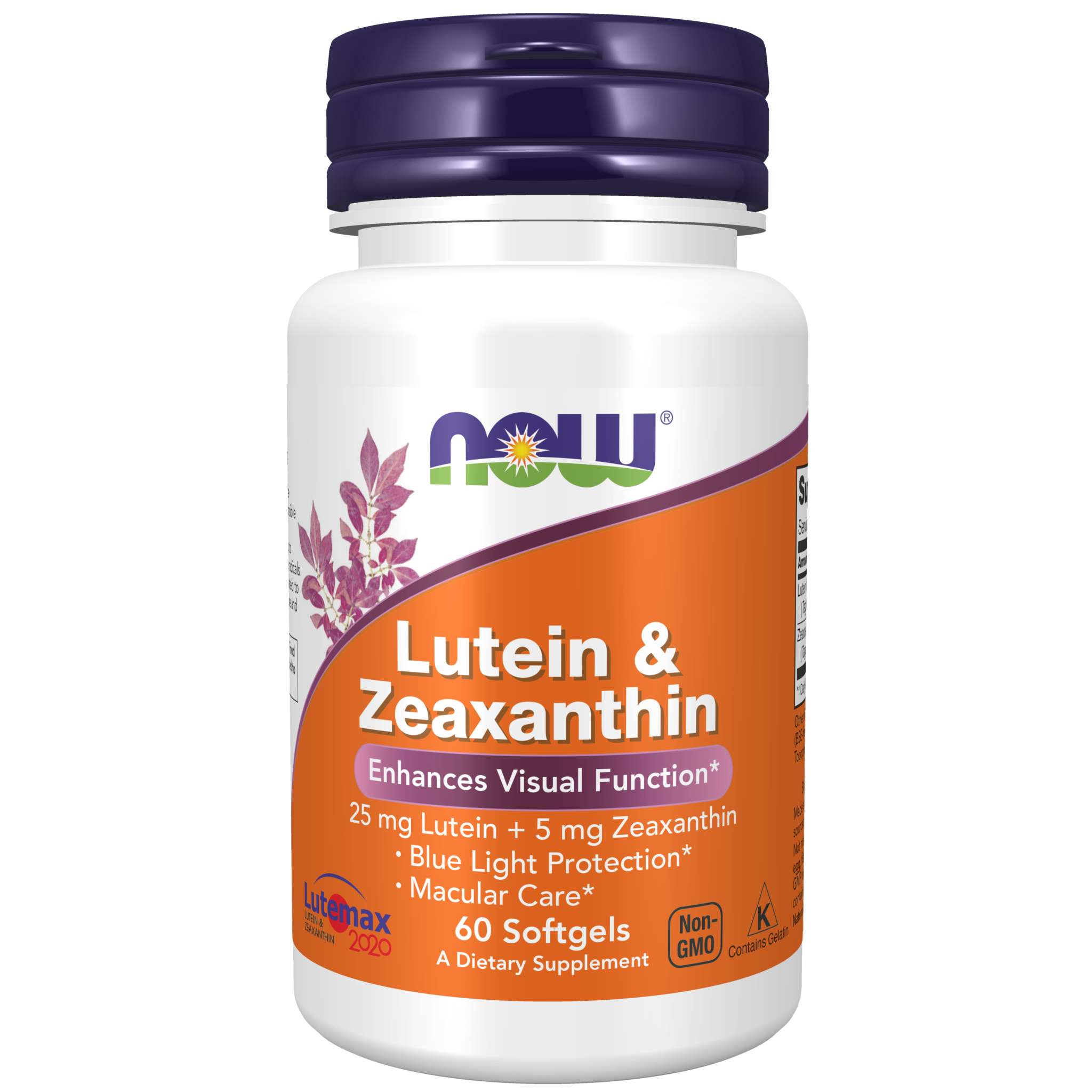 Now Foods - Lutein 25 mg Zeaxanthin 5 mg