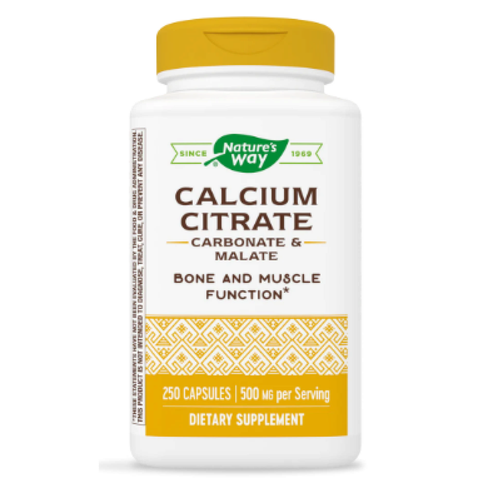 Natures Way Vitamin - Calcium Citrate 250 mg