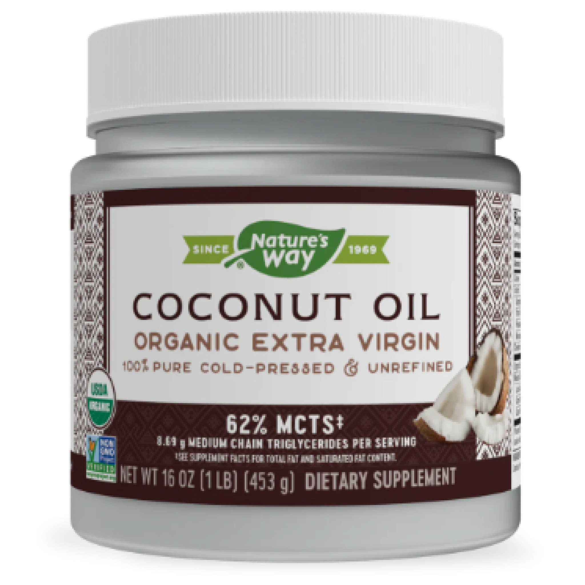 Natures Way Vitamin - Coconut Oil Xtra Virgin Organi