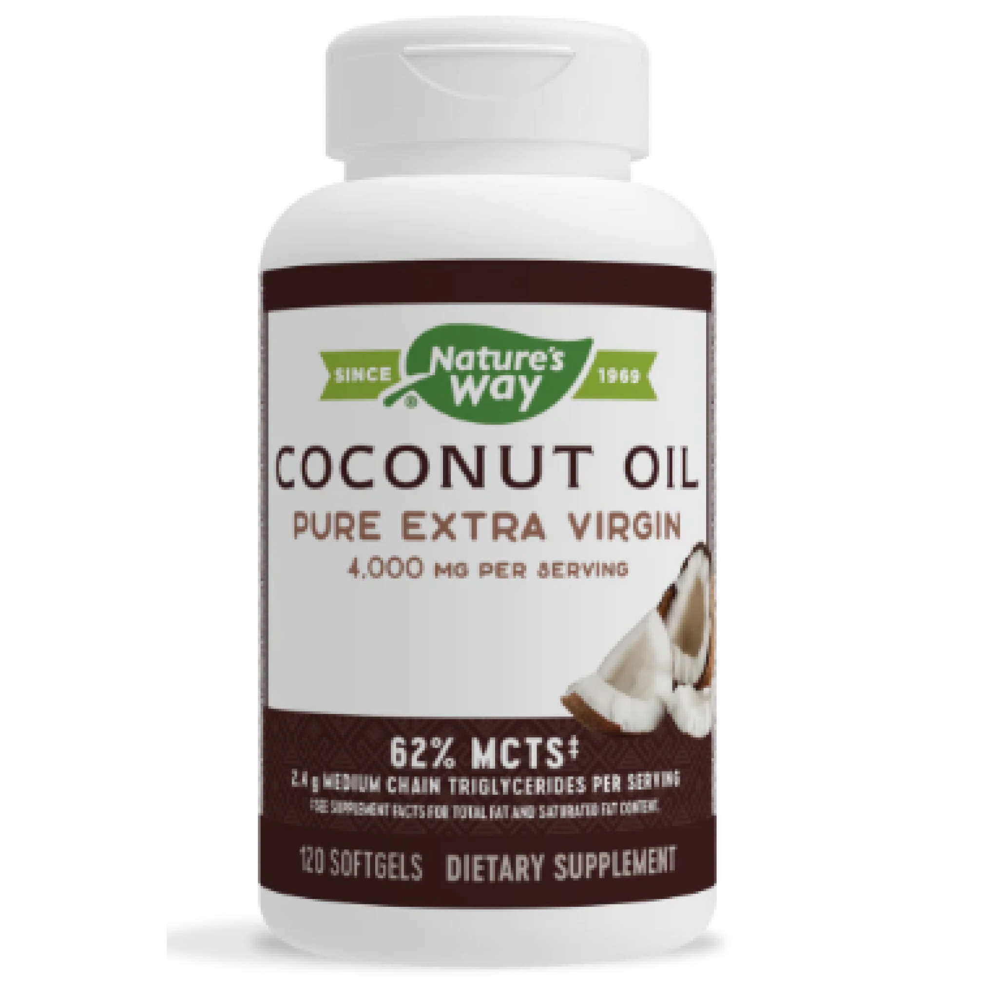 Natures Way Vitamin - Coconut Oil 1000 Extra Virgin