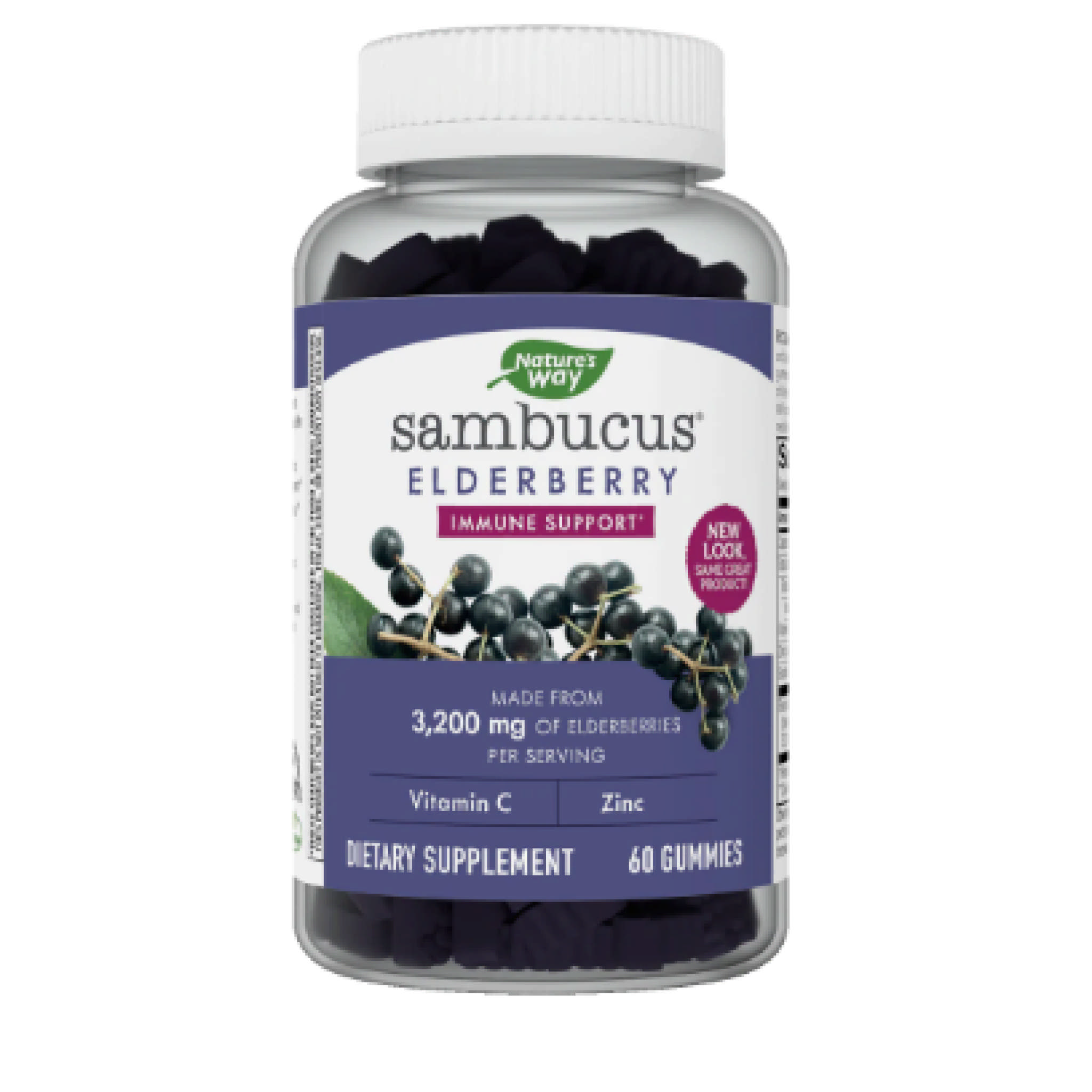 Natures Way Vitamin - Sambucus Gummies Elderberry