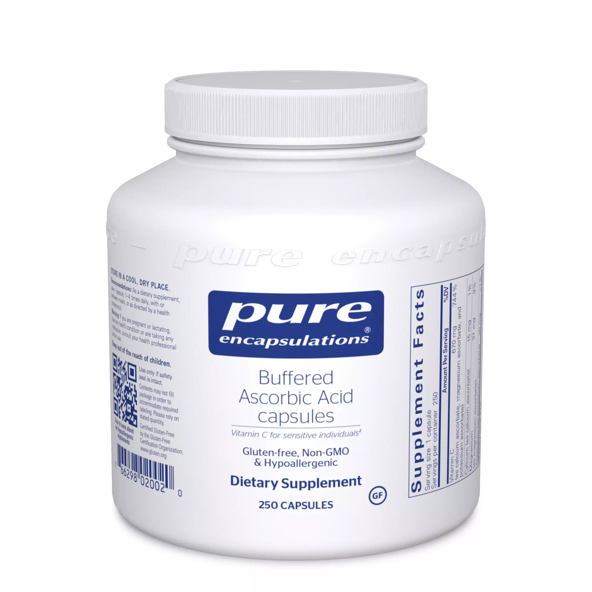 Pure Encapsulations - Ascorbic Acid Buffered 500