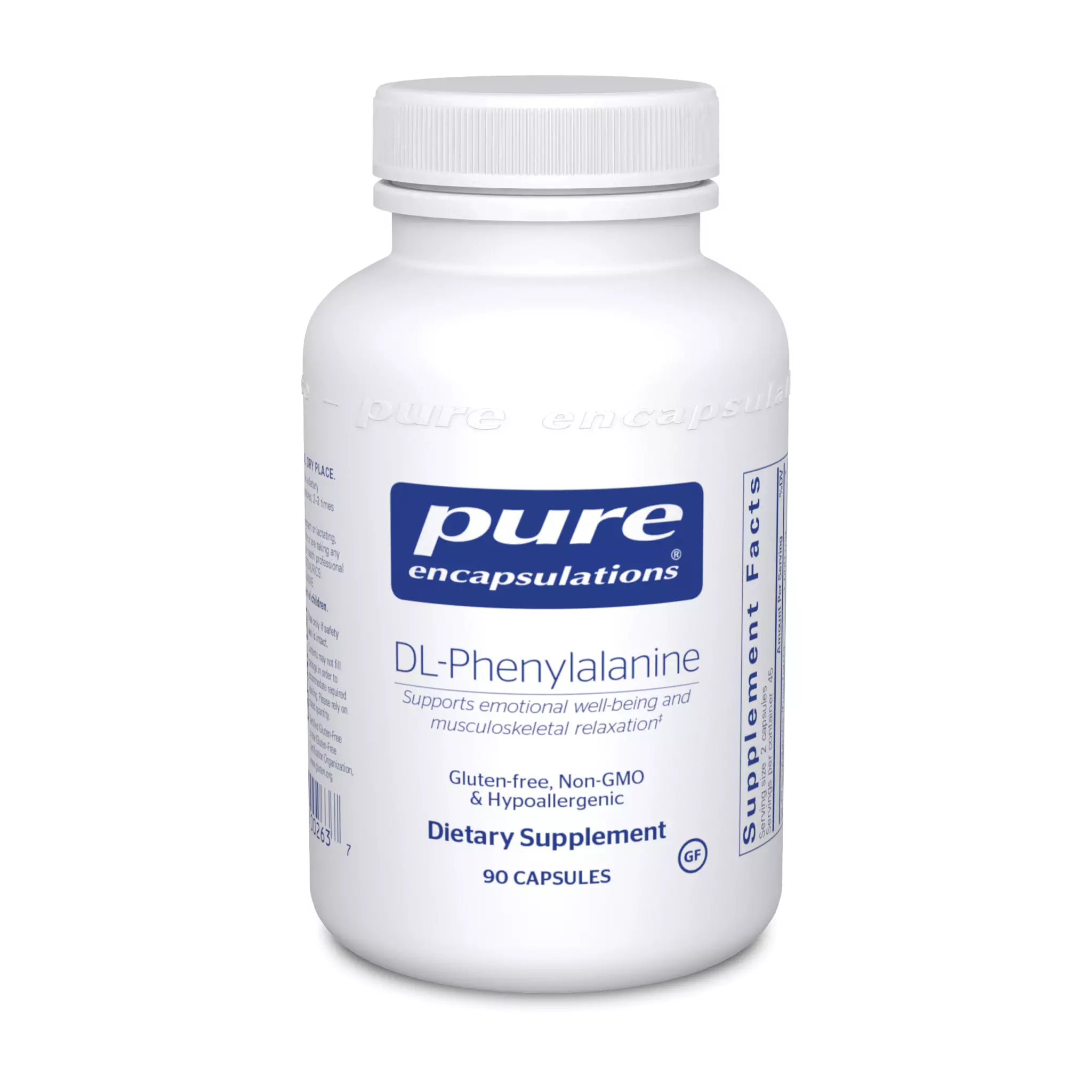 Pure Encapsulations - Dlpa Dl Phenylalanine 500 mg