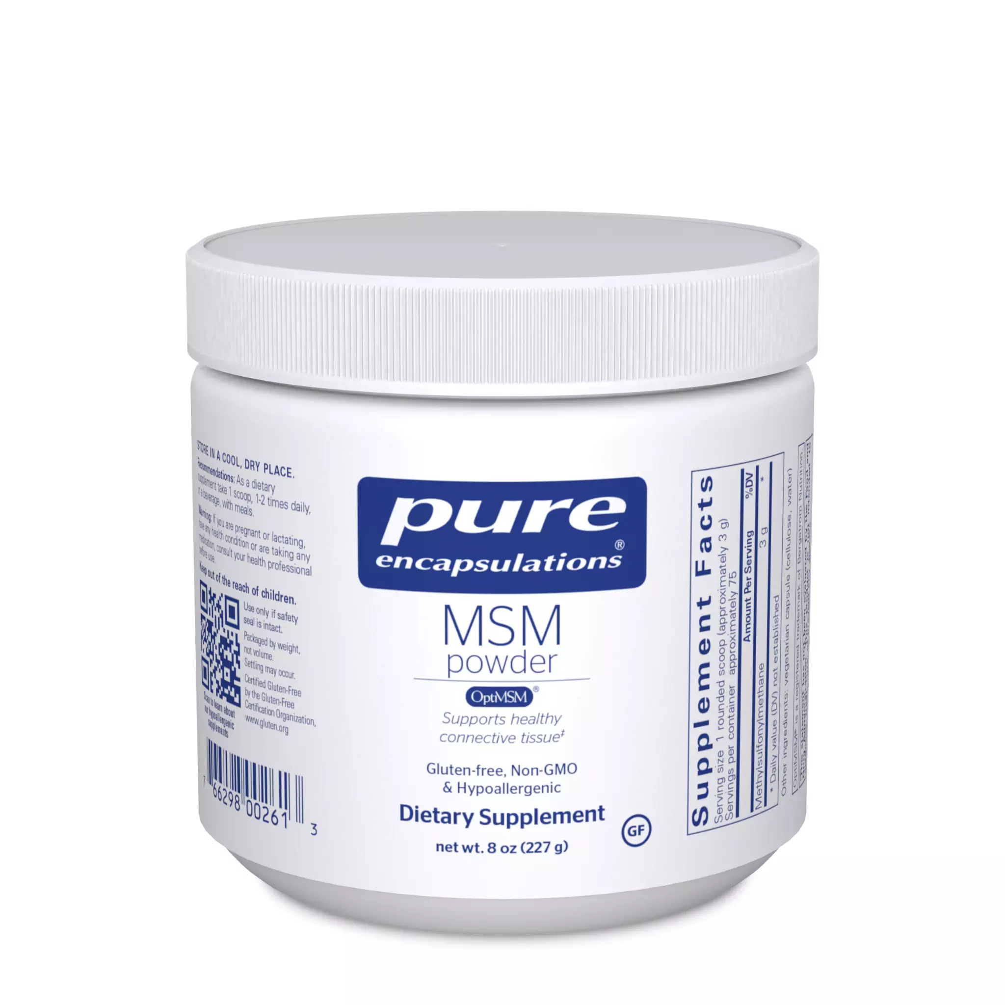 Pure Encapsulations - Msm powder 227 Gms
