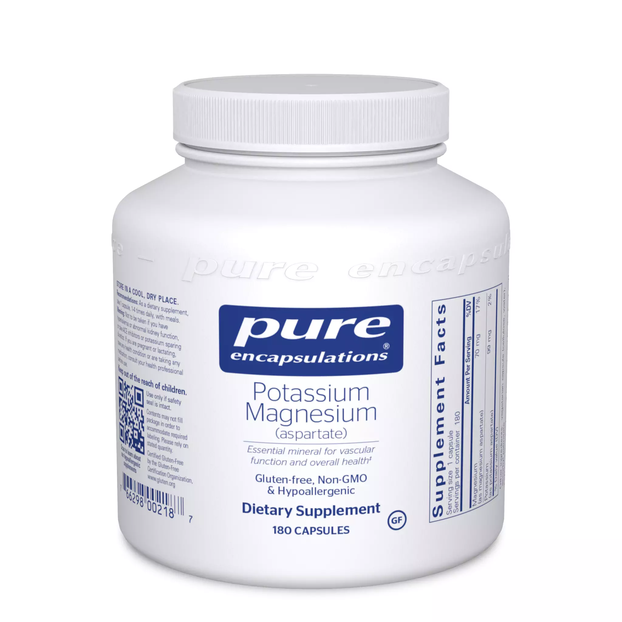 Pure Encapsulations - Pot Mag Aspartate 99/70