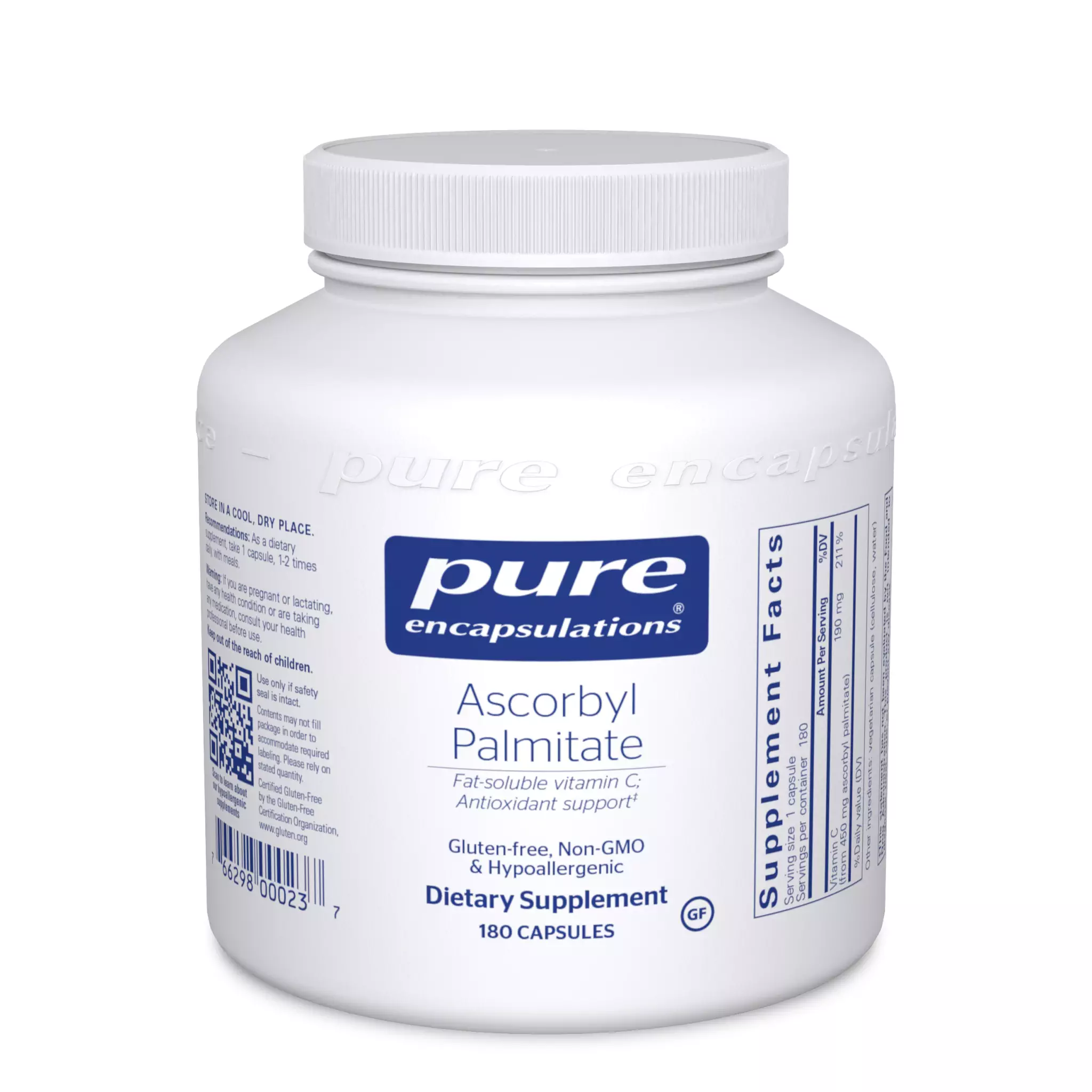 Pure Encapsulations - Ascorbyl Palmitate 450 mg