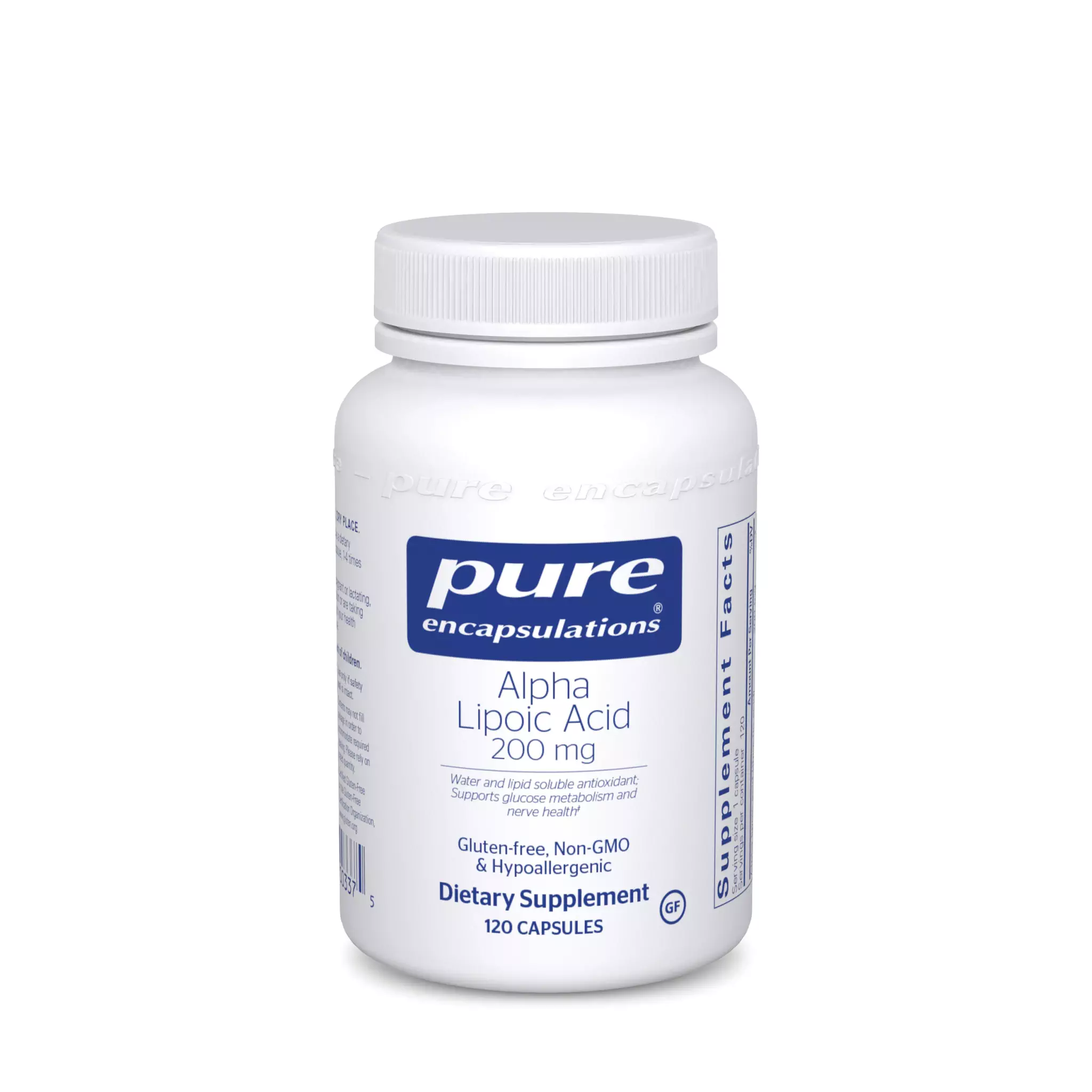 Pure Encapsulations - Lipoic Acid 200 mg Alpha