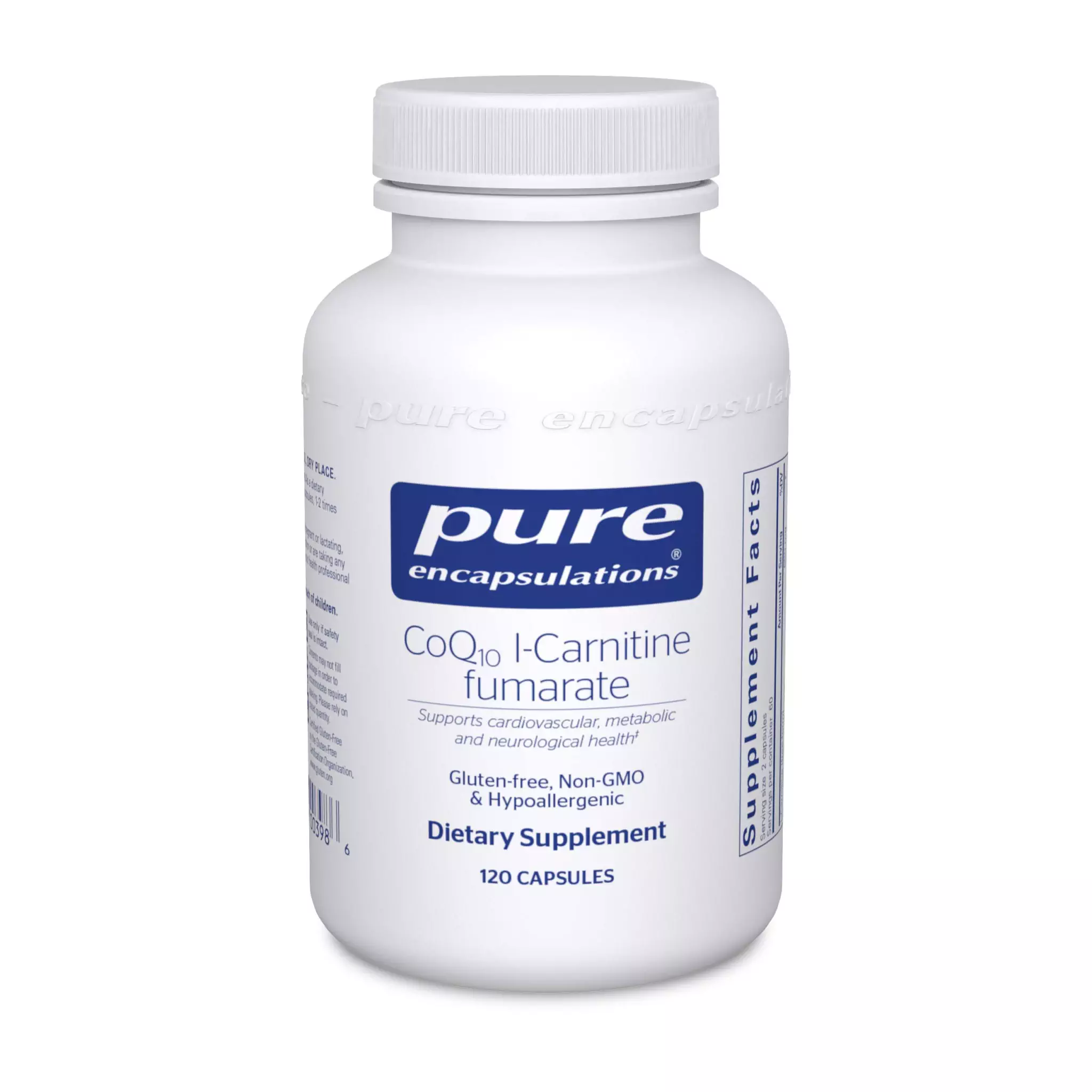 Pure Encapsulations - Coq10 Carnitine Fumarate Coq10