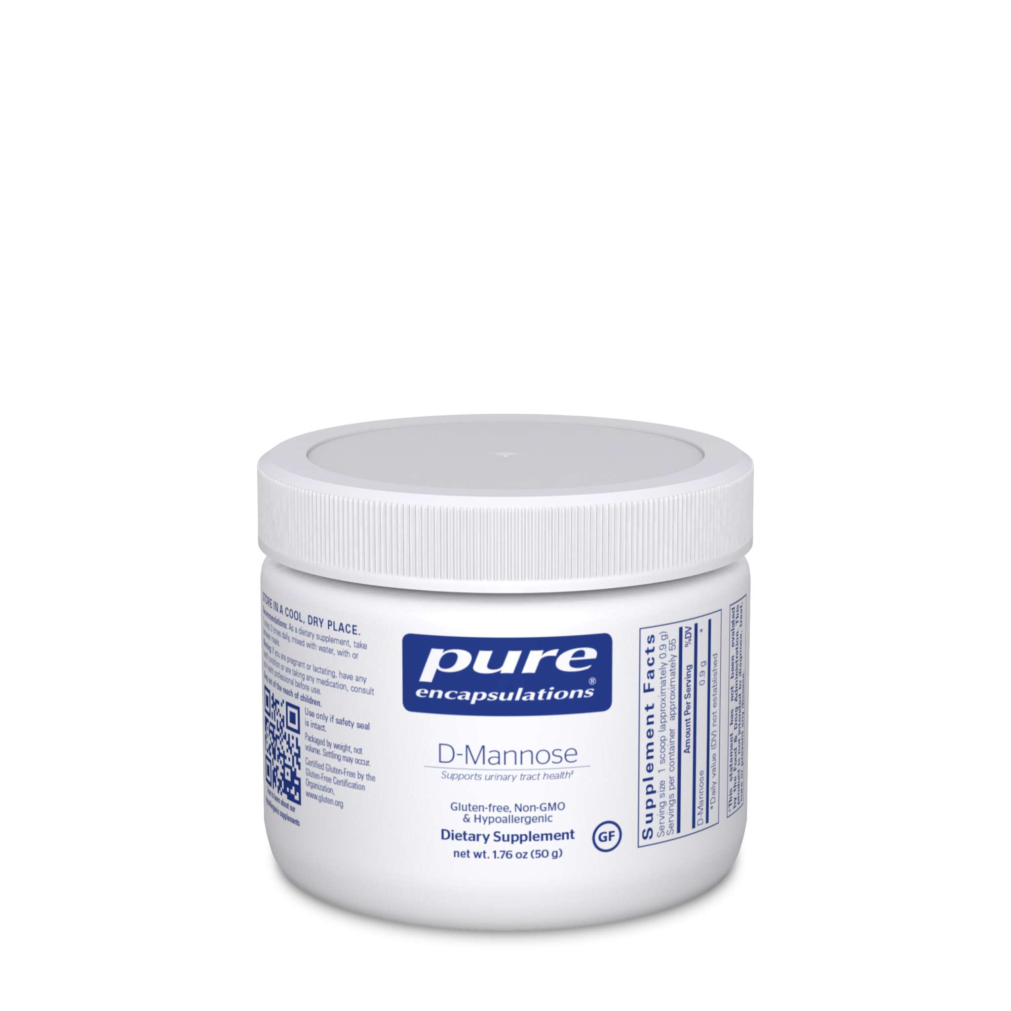 Pure Encapsulations - D Mannose powder 50 Grams