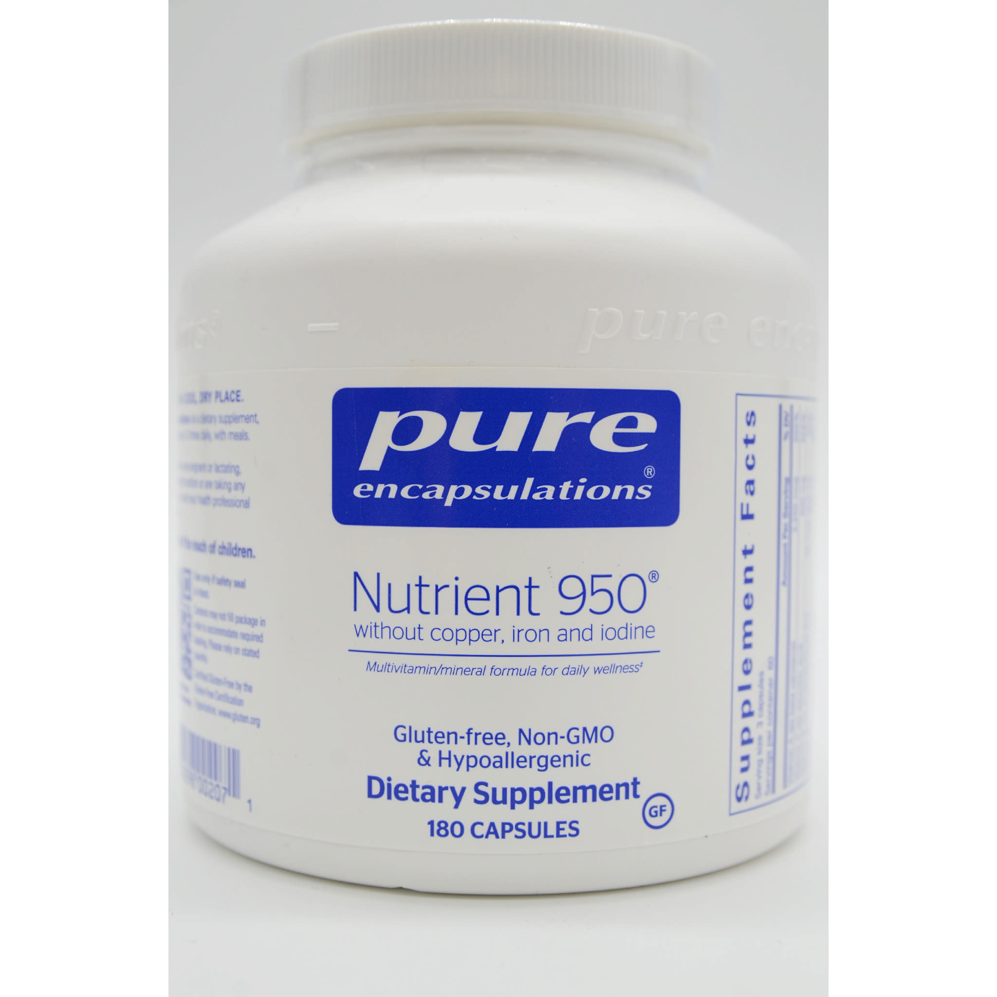 Pure Encapsulations - Nutrient 950 W/O Cu/Fe Iodine