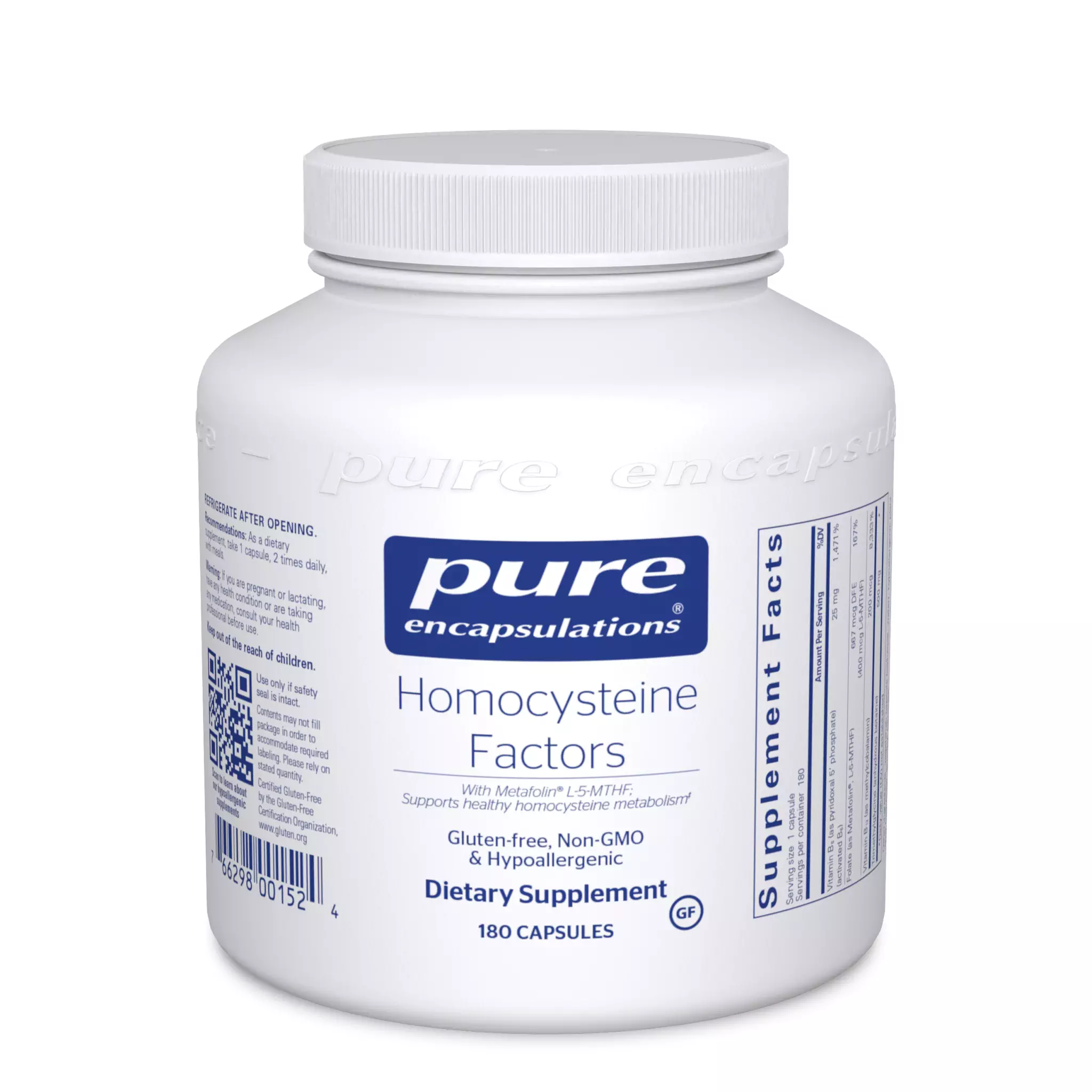 Pure Encapsulations - Homocysteine Factors