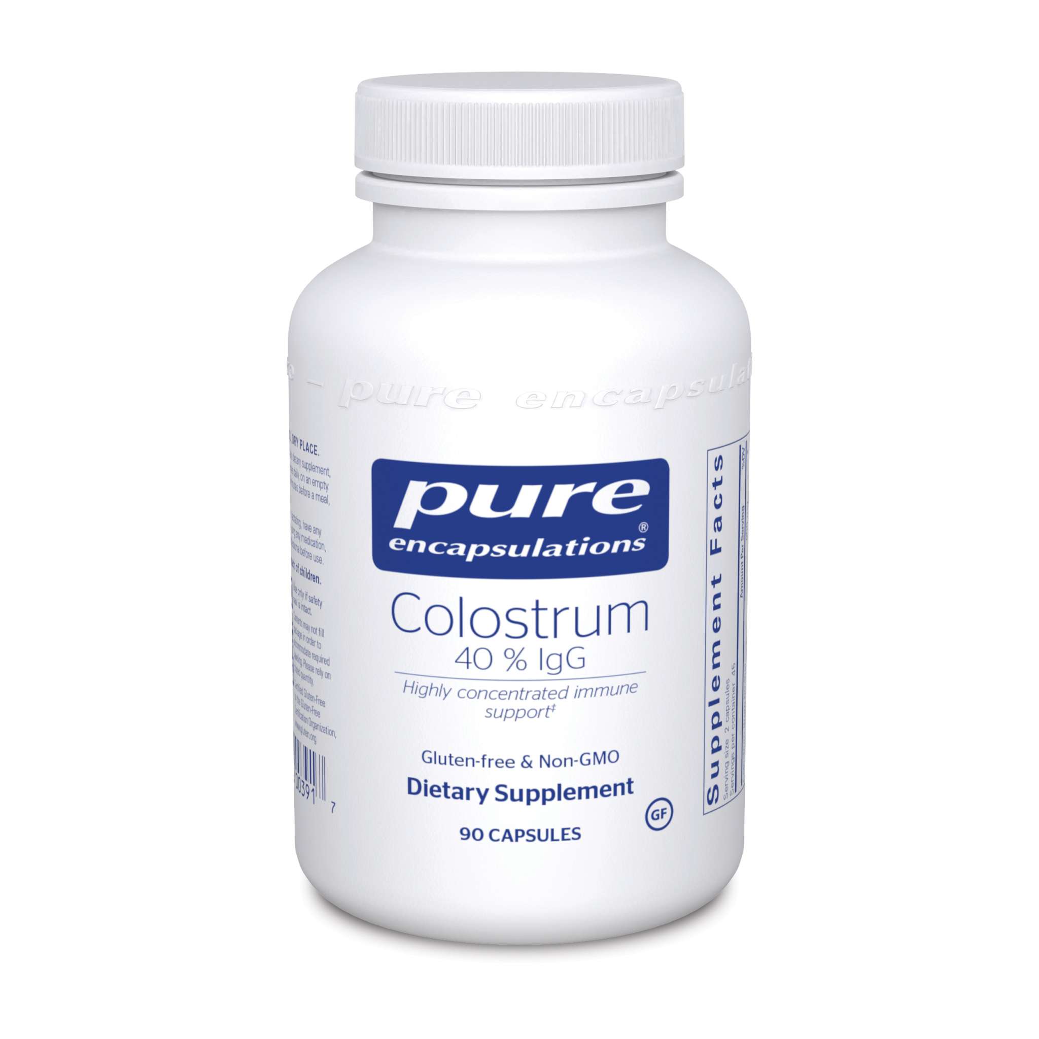 Pure Encapsulations - Colostrum 40 % Igg