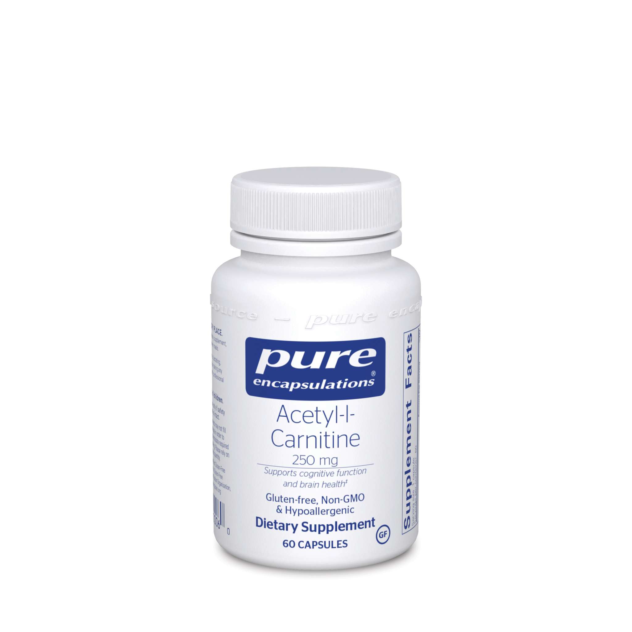 Pure Encapsulations - Acetyl L Carnitine 250 mg