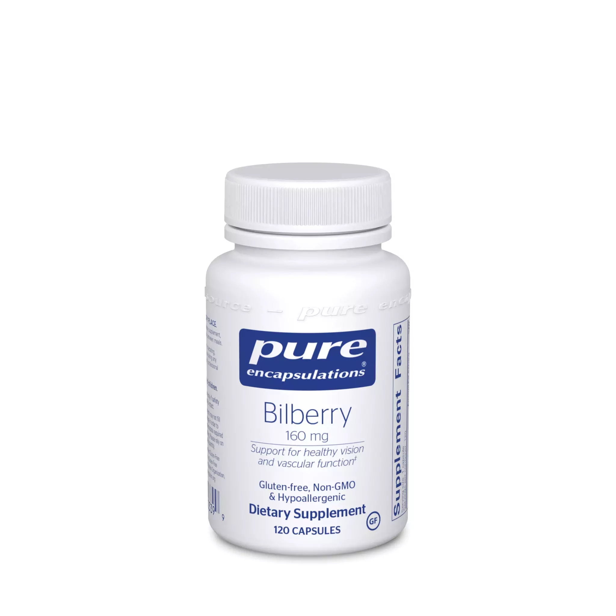 Pure Encapsulations - Bilberry 160 mg