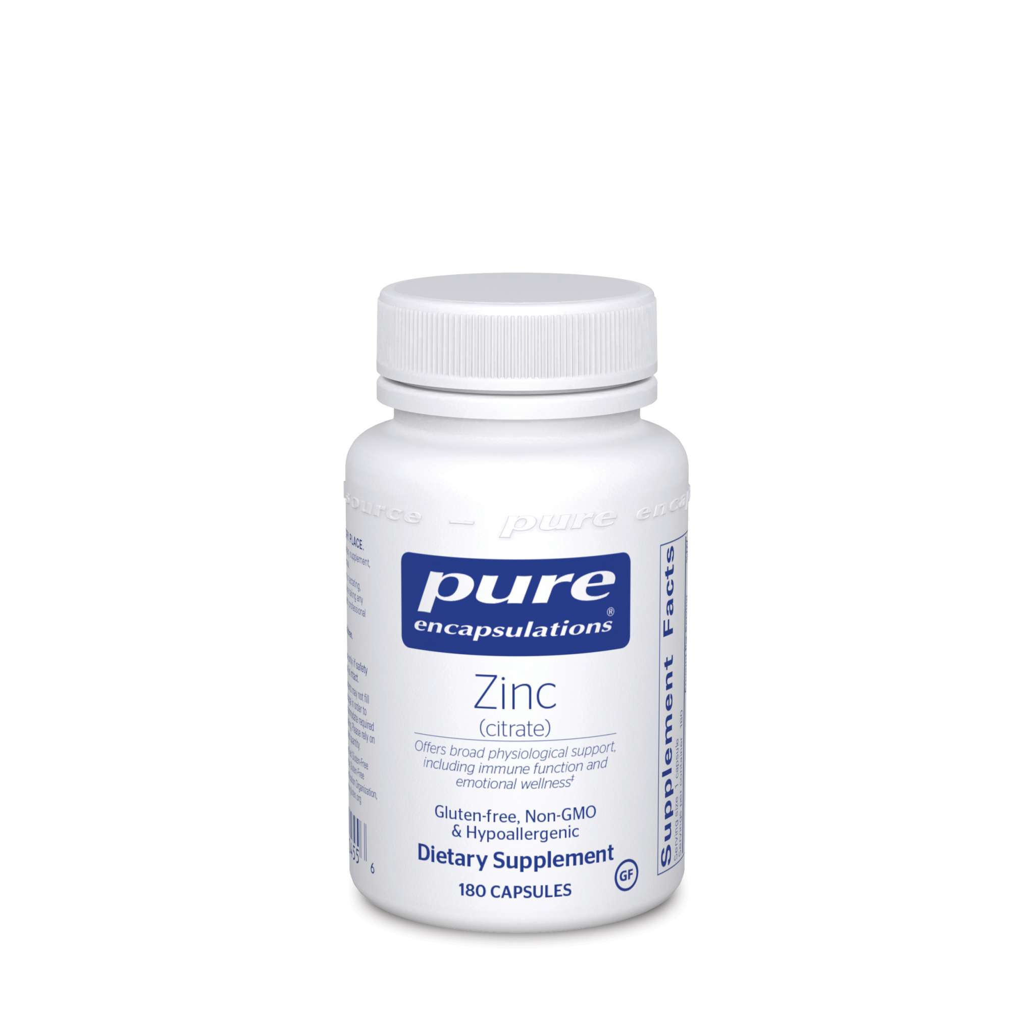 Pure Encapsulations - Zinc Citrate 30 mg