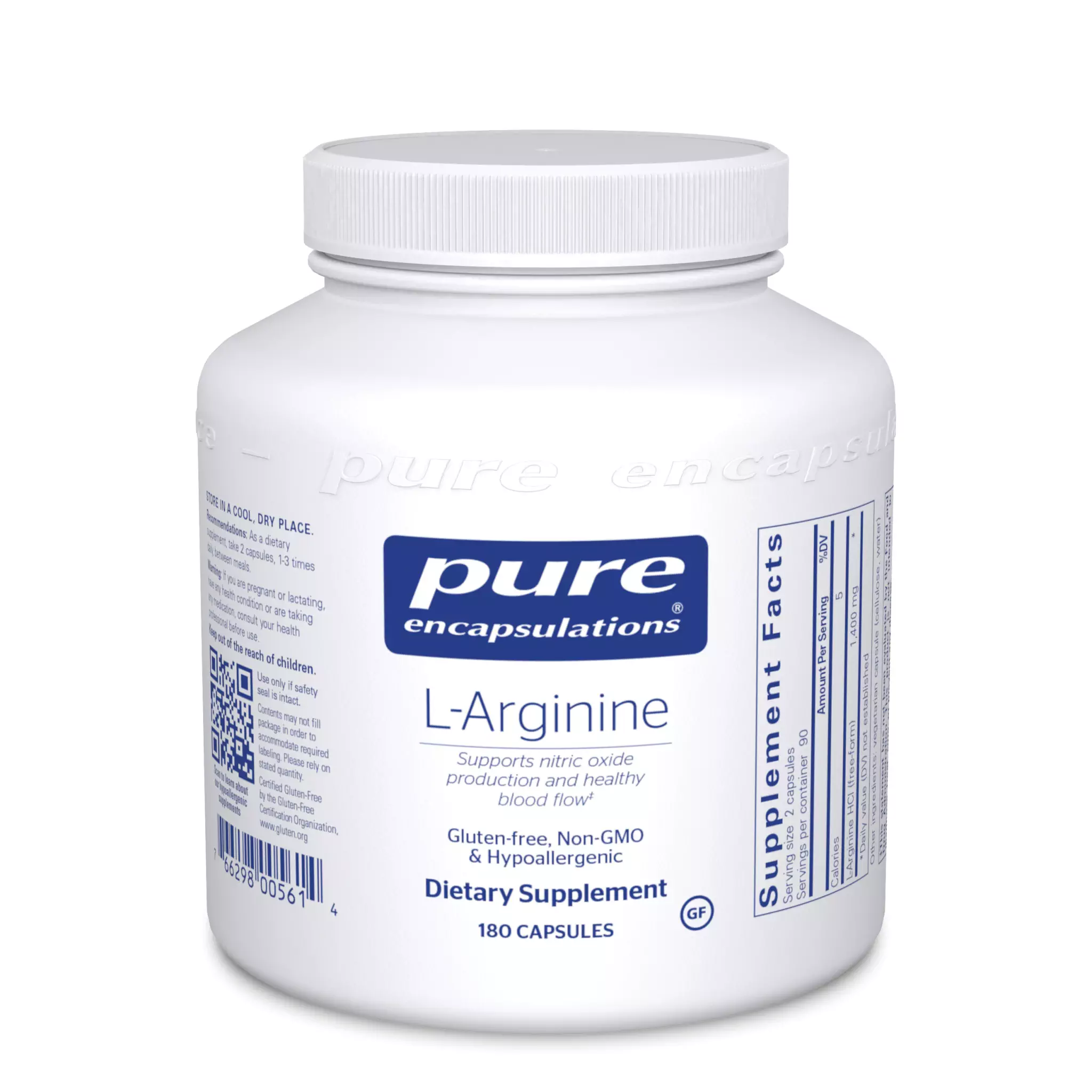 Pure Encapsulations - Arginine 700 mg