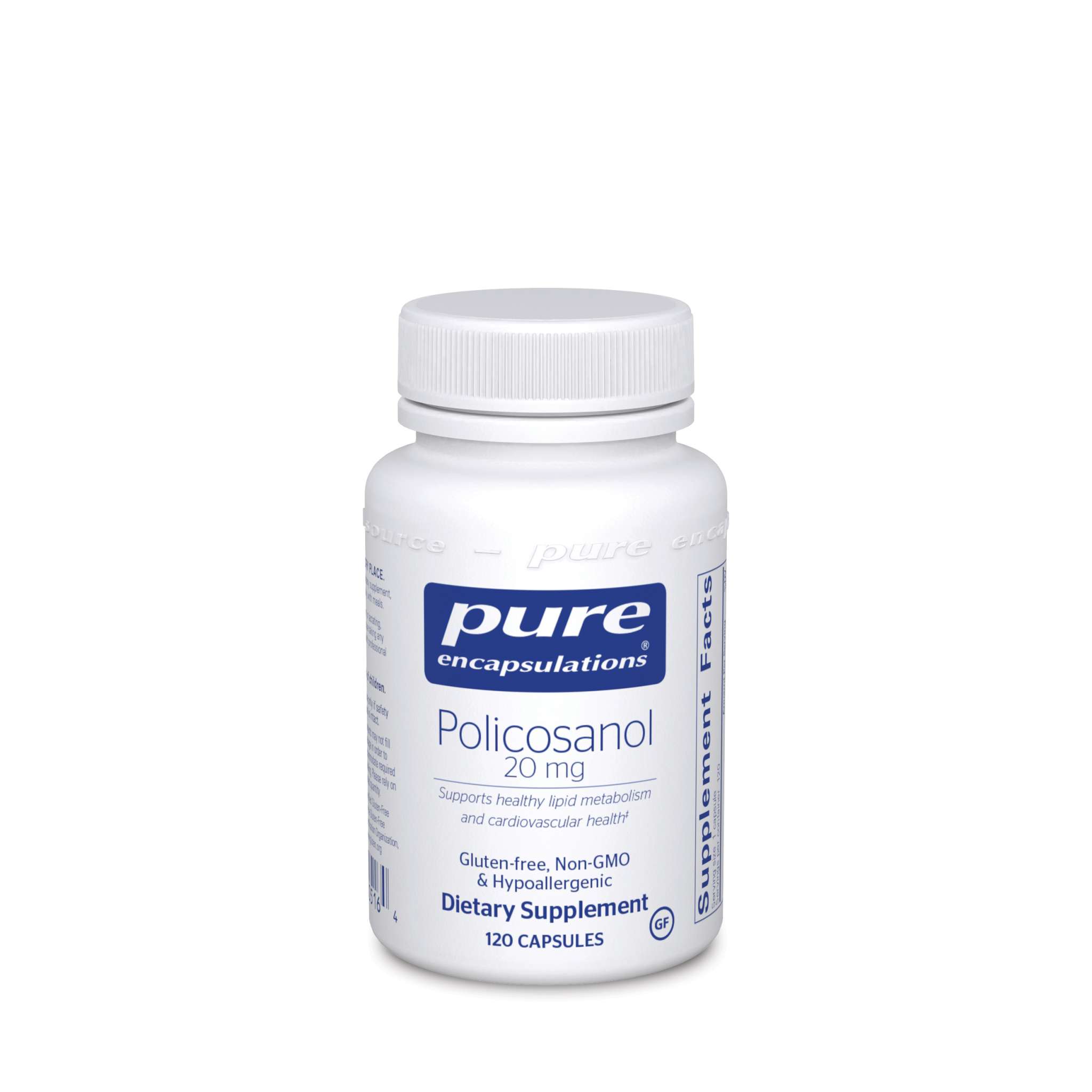 Pure Encapsulations - Policosanol 20 mg