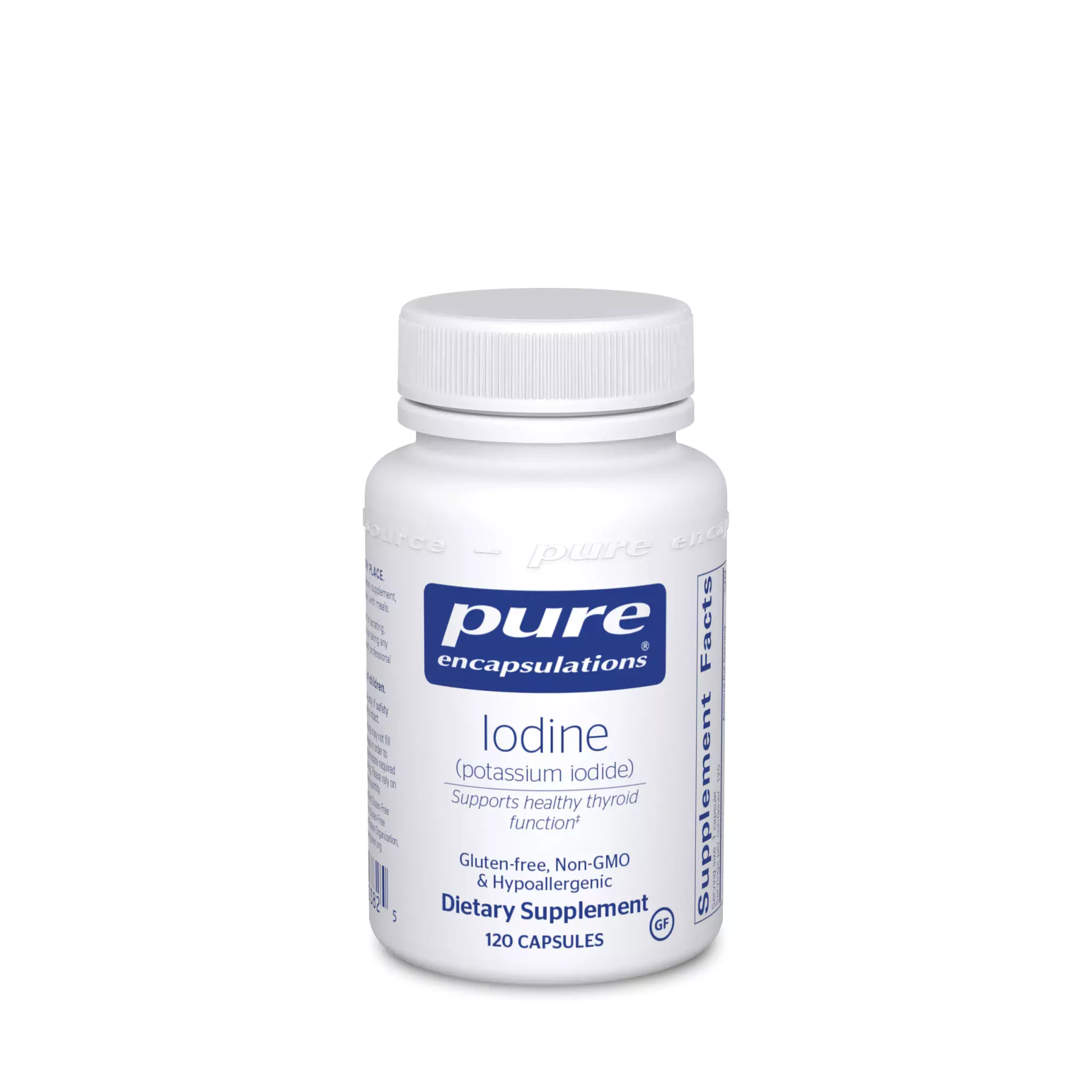 Pure Encapsulations - Iodine 225 mcg (Pot Iodide)