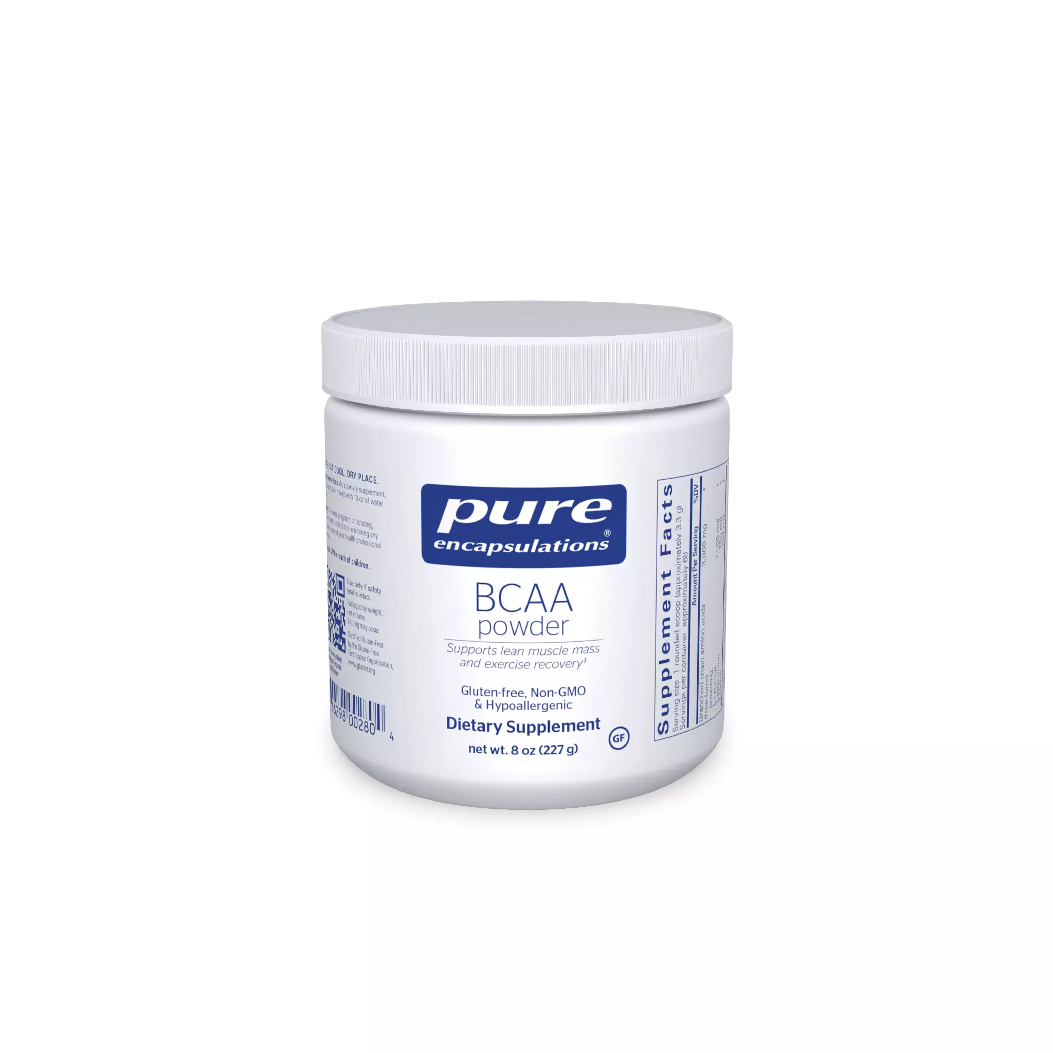 Pure Encapsulations - Bcaa powder 227 Grams