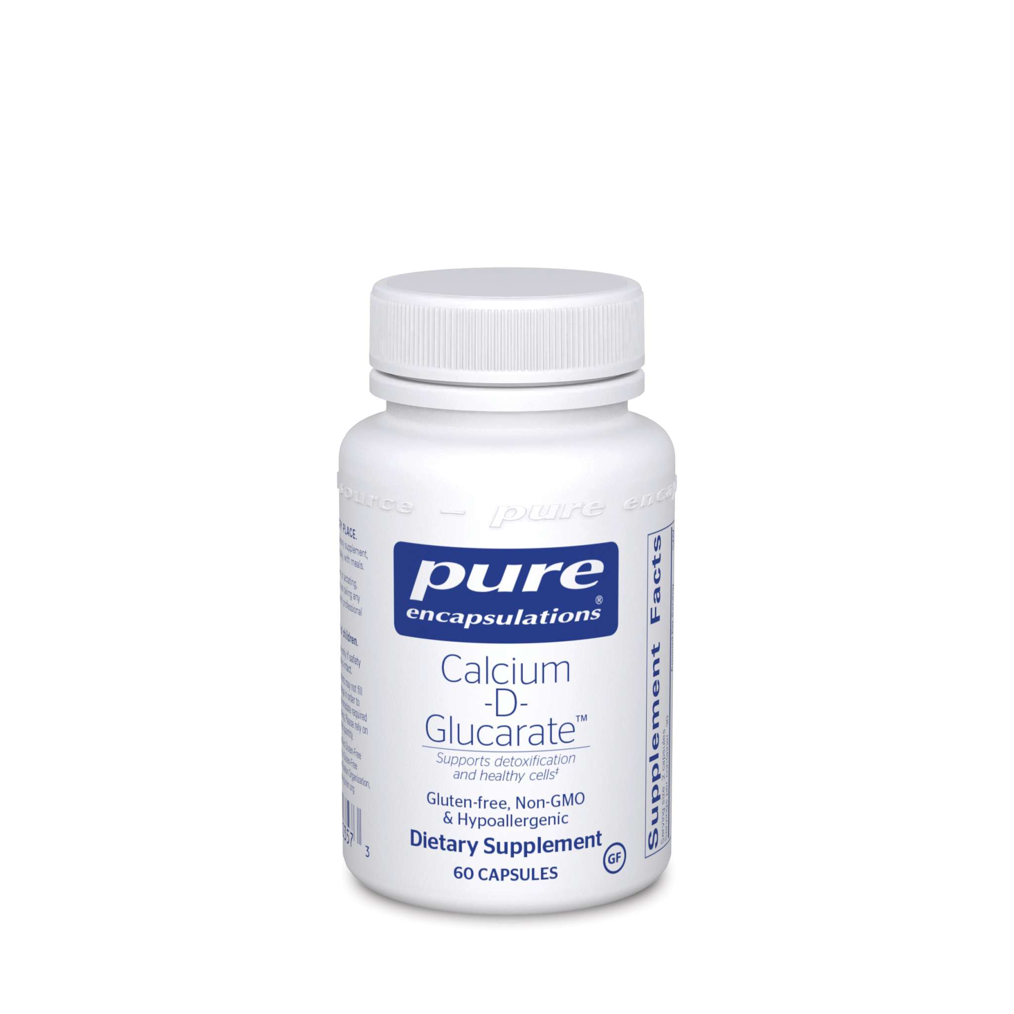 Pure Encapsulations - Calcium D Glucarate 500 mg