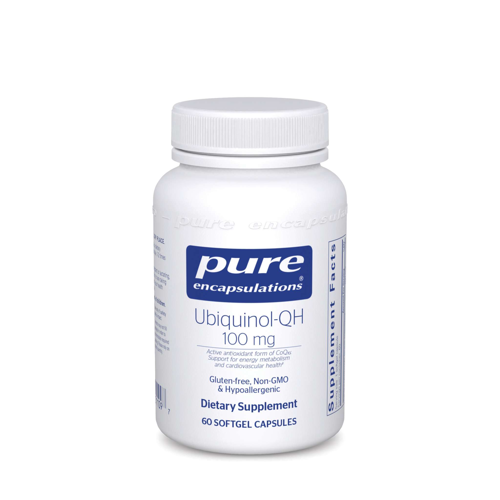 Pure Encapsulations - Ubiquinol Qh 100 mg Coq10