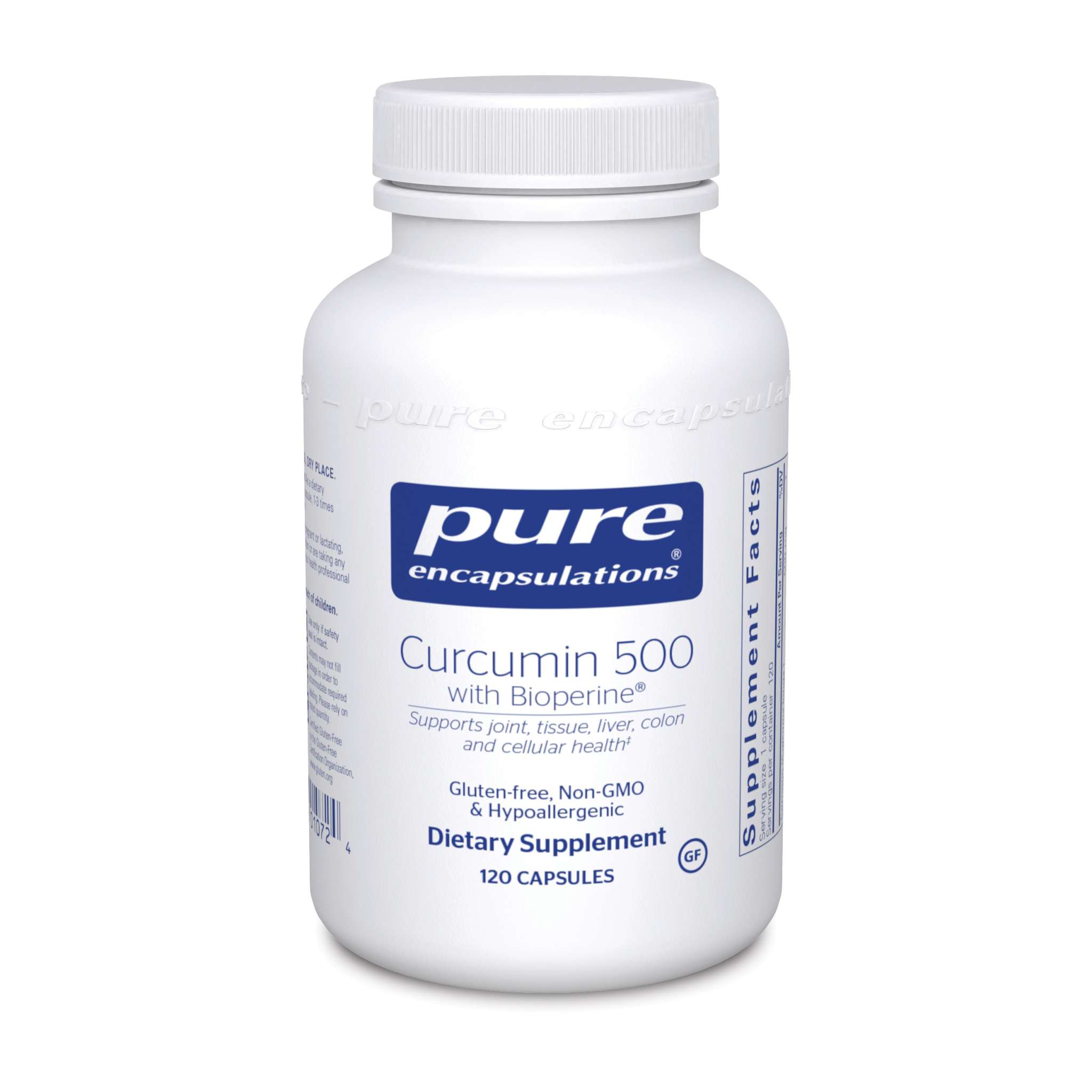 Pure Encapsulations - Curcumin 500 mg W/Bioperine