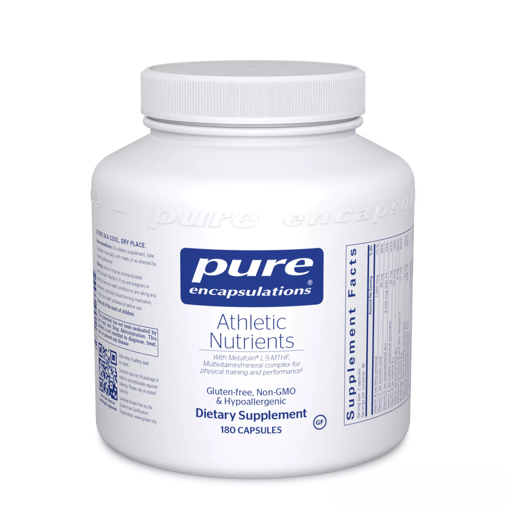 Pure Encapsulations - Athletic Nutrients
