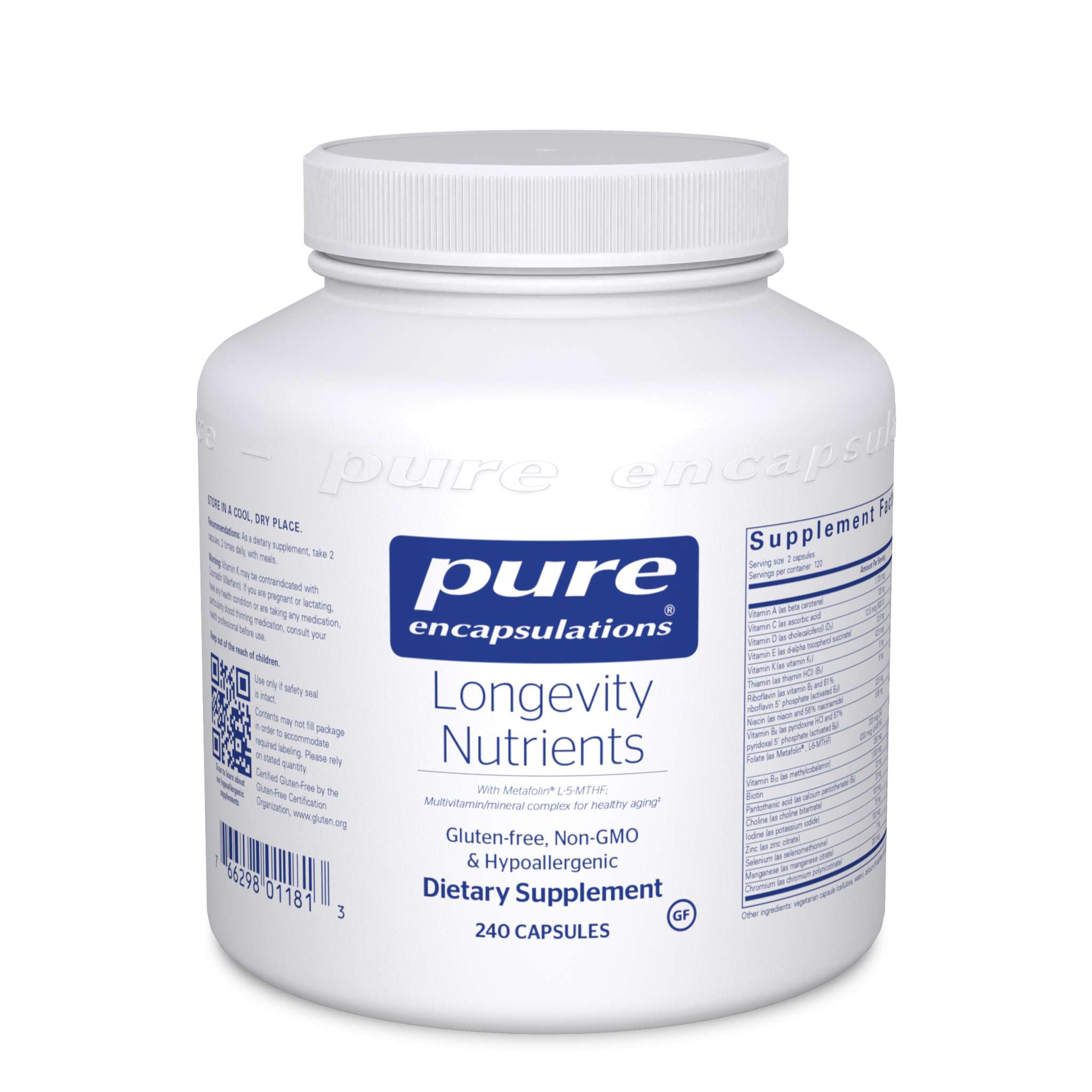 Pure Encapsulations - Longevity Nutrients