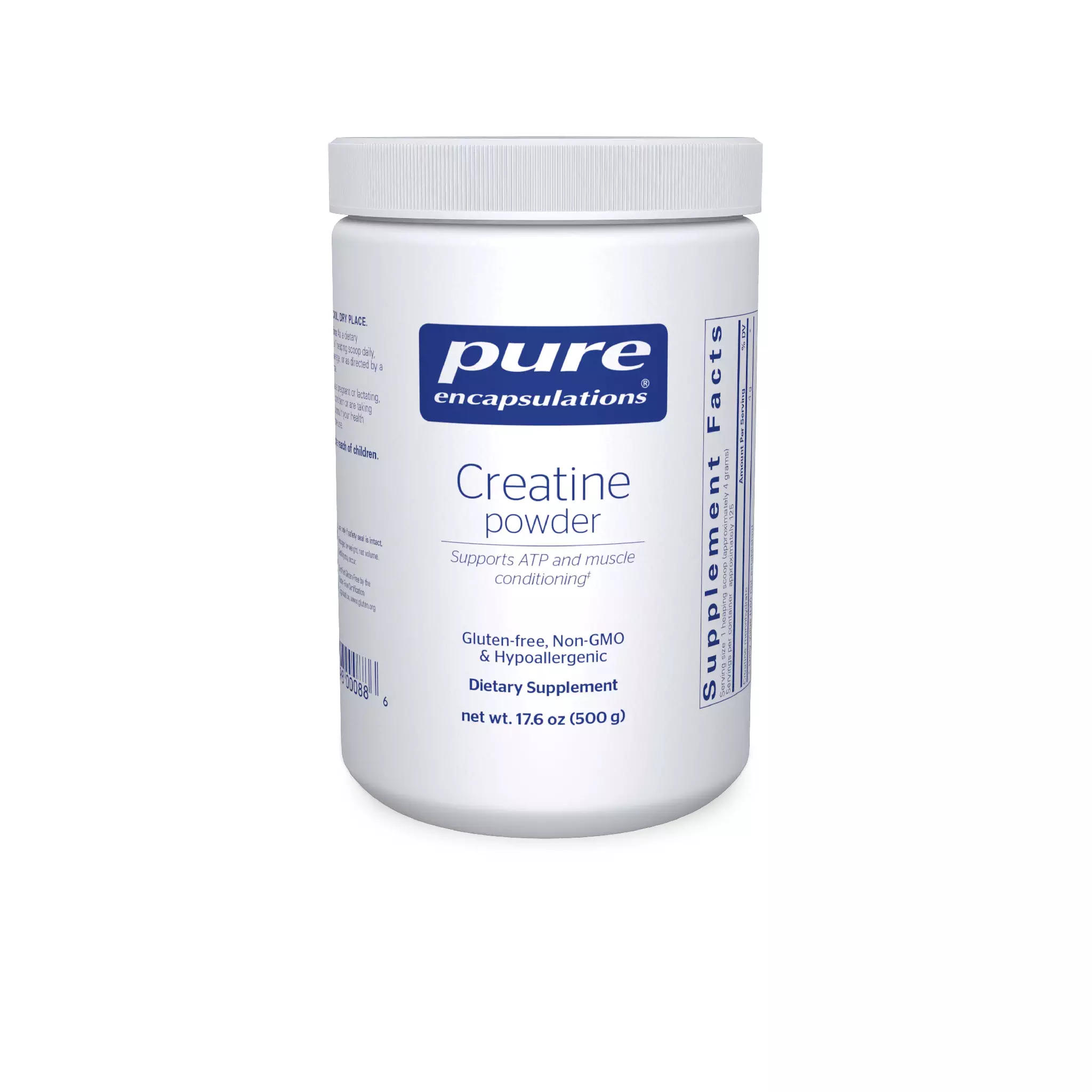 Pure Encapsulations - Creatine powder 500 Grams