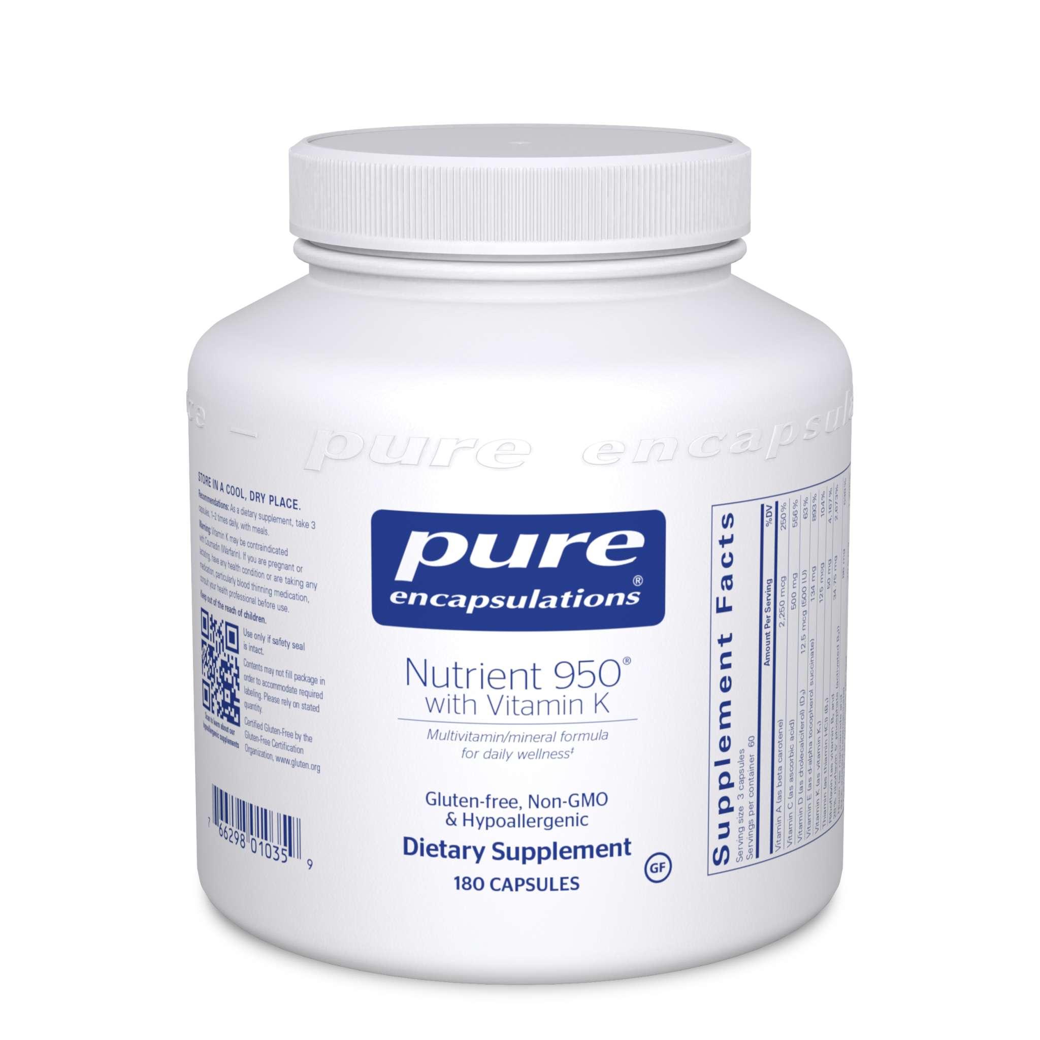 Pure Encapsulations - Nutrient 950 W K