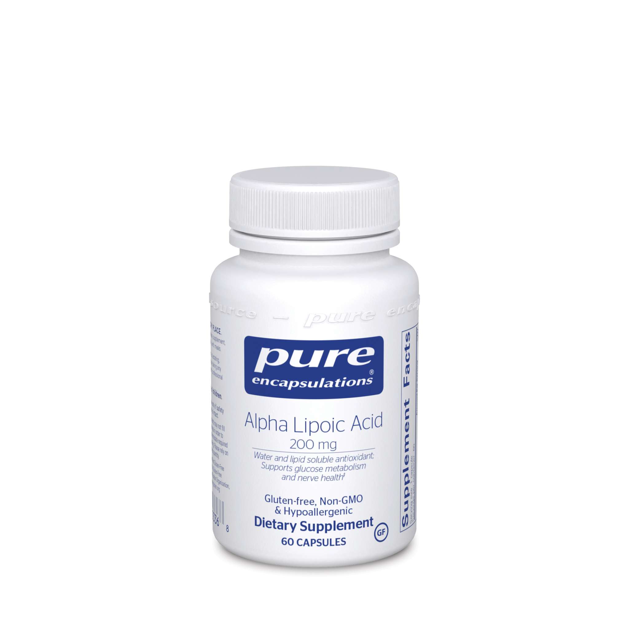 Pure Encapsulations - Lipoic Acid 200 mg Alpha