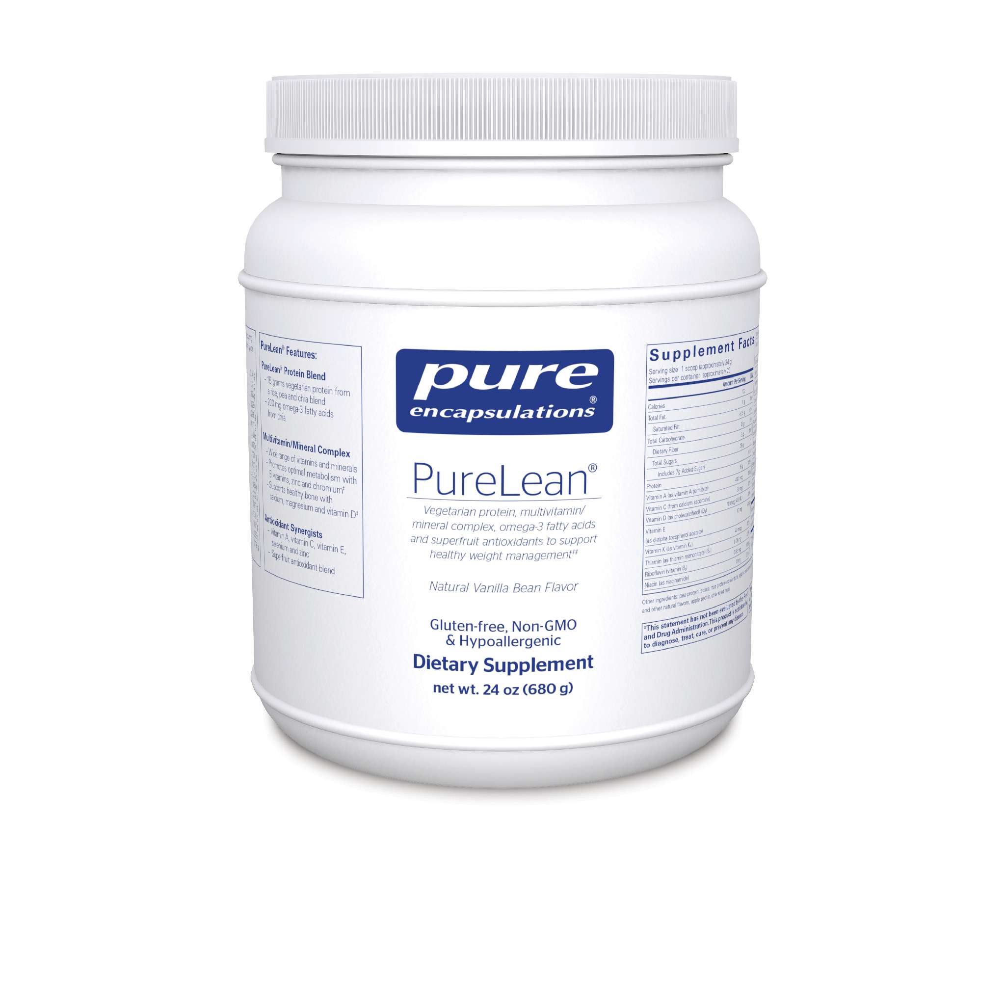 Pure Encapsulations - Purelean Prot Van No/ Stevia