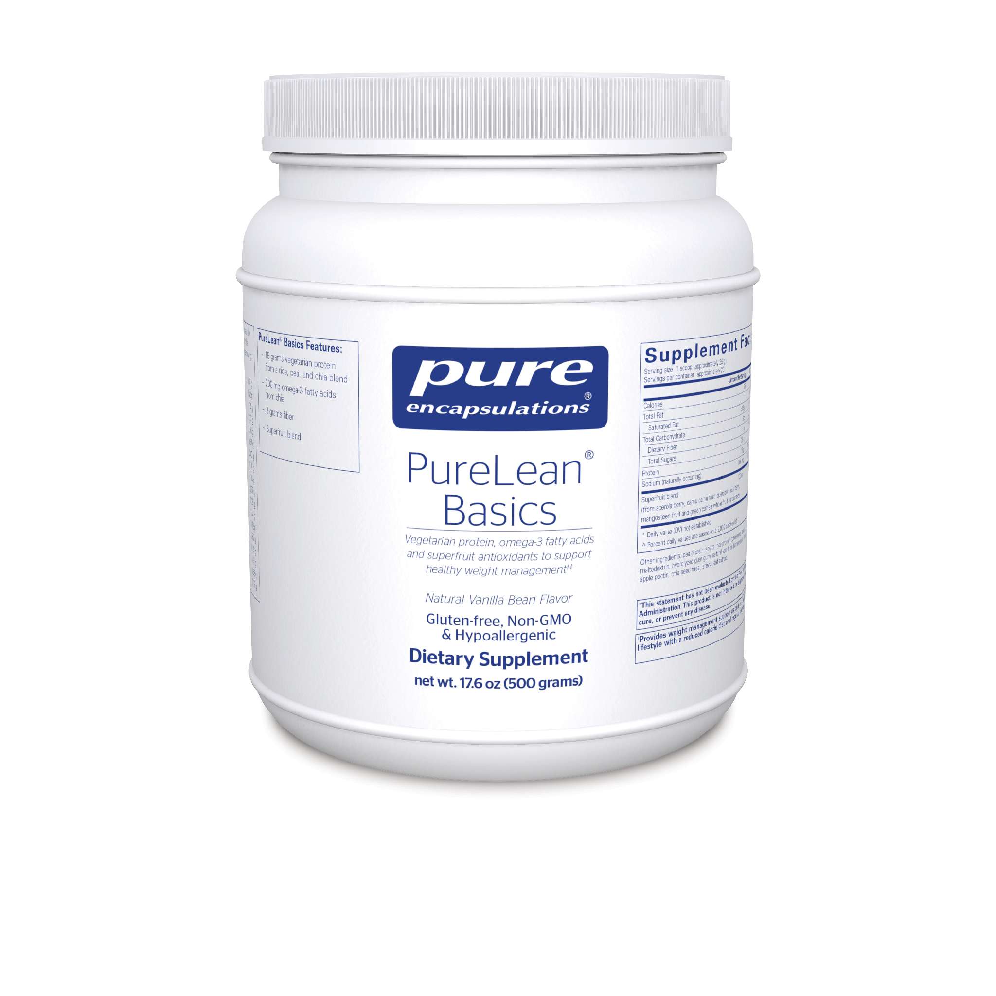 Pure Encapsulations - Purelean Basic Van Bean W/Stev