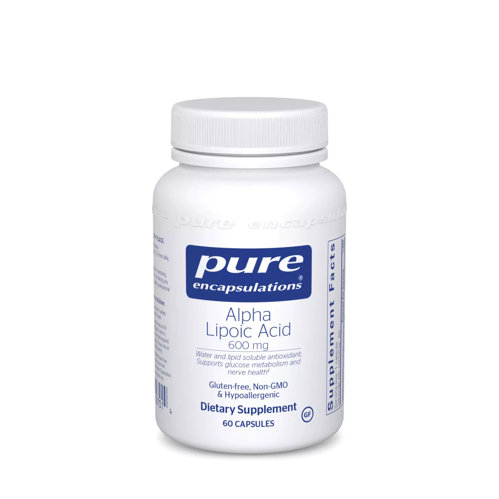 Pure Encapsulations - Lipoic Acid 600 mg