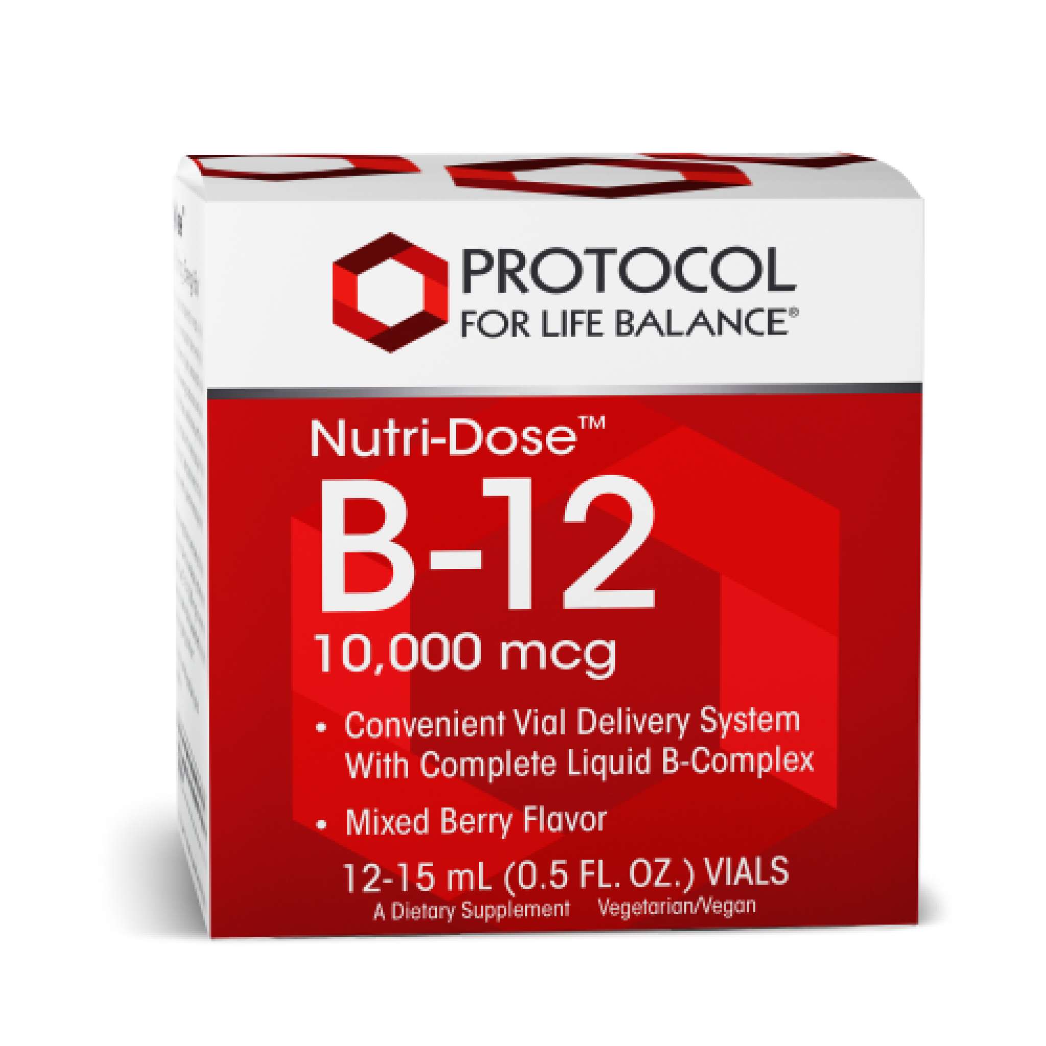 Protocol For Life Balance - B12 10000 Nutrids Vls 15m