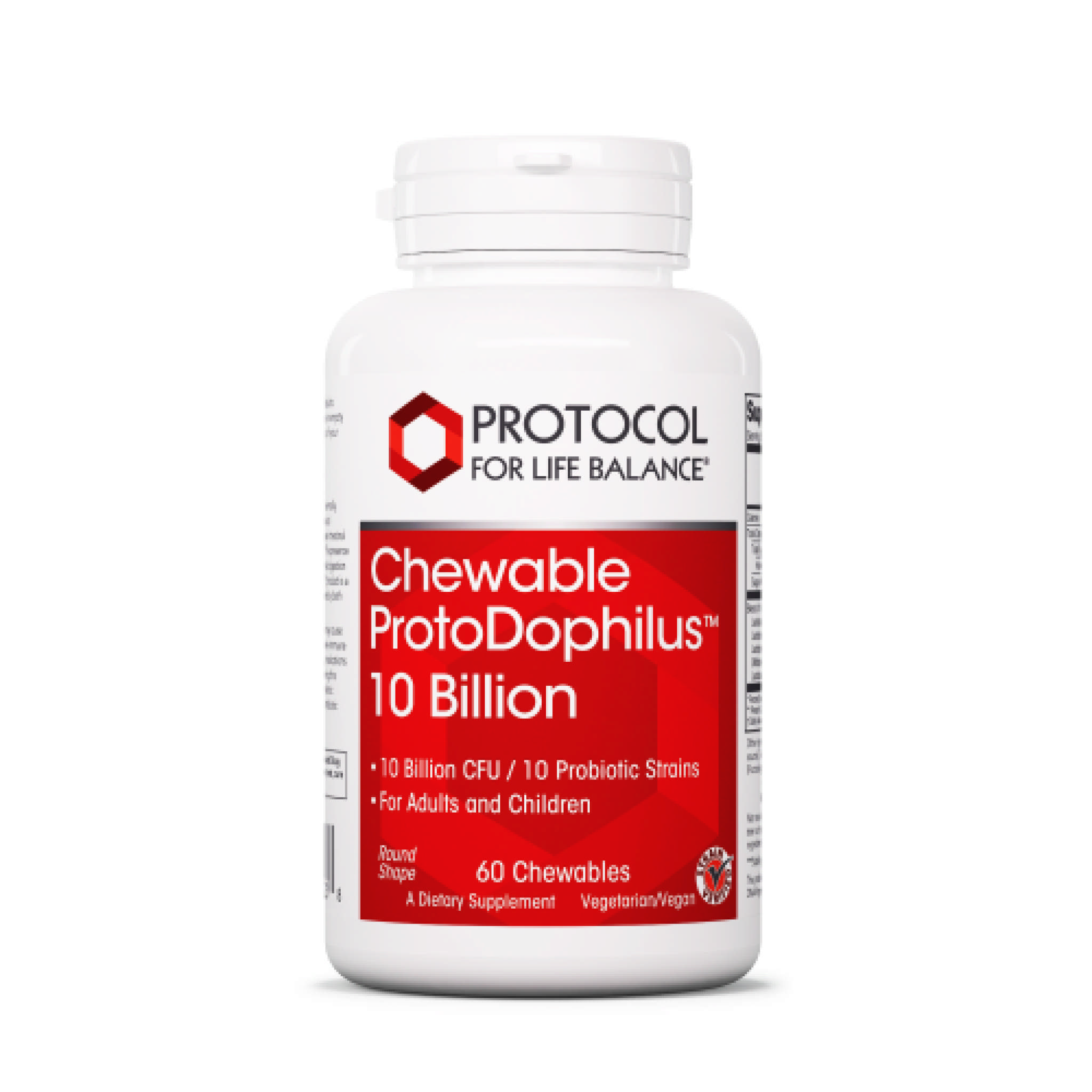 Protocol For Life Balance - Protodophilus chew 10 Bill Loz
