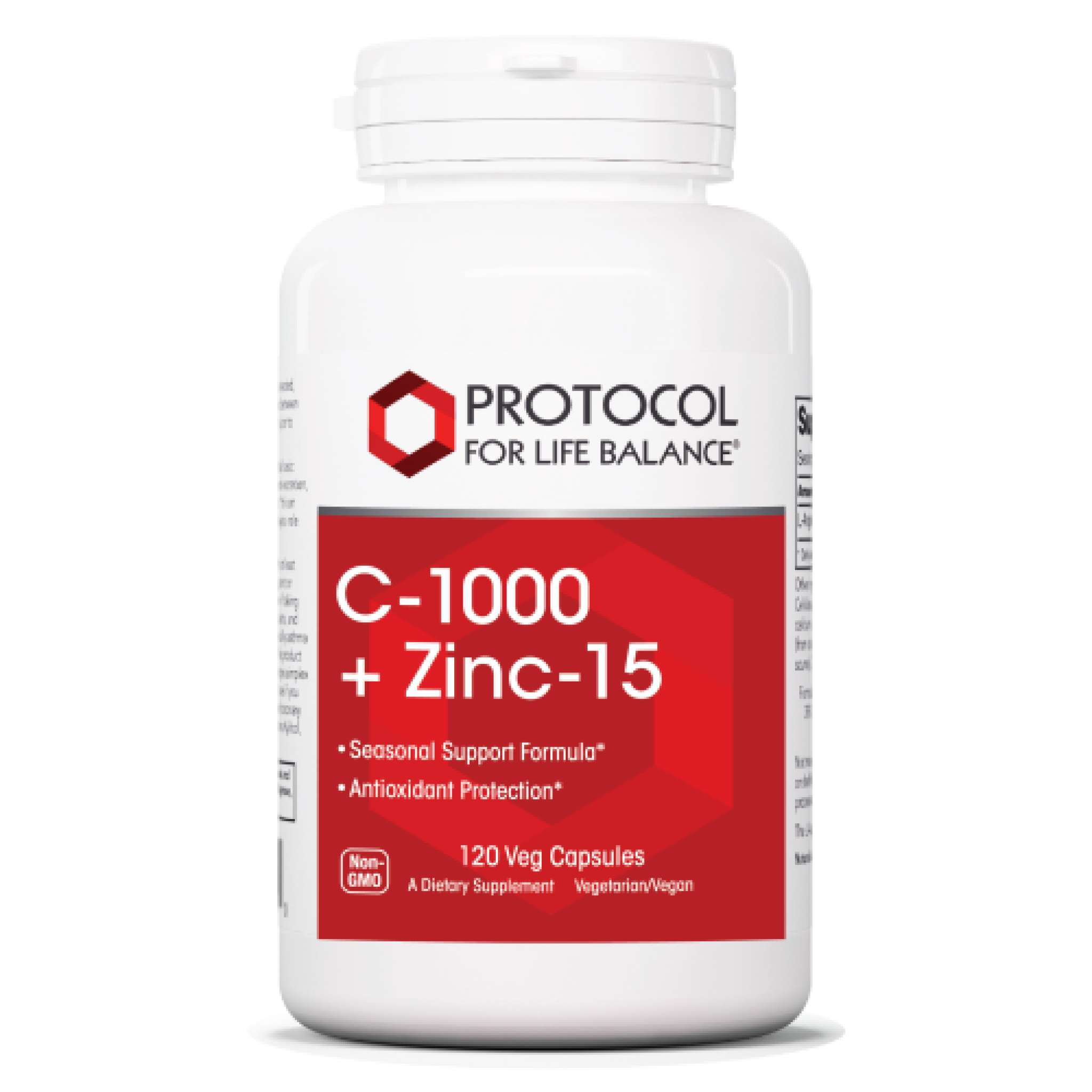 Protocol For Life Balance - C 1000 + Zinc 15 mg vCap