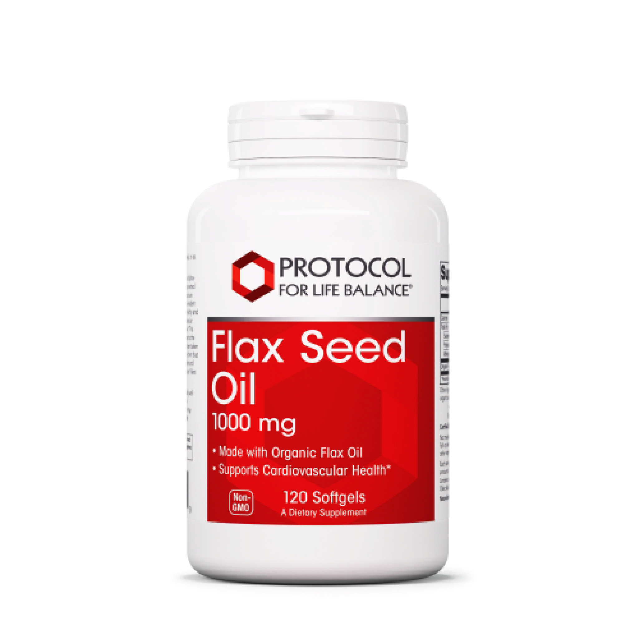 Protocol For Life Balance - Flax Seed Oil 1000 Org