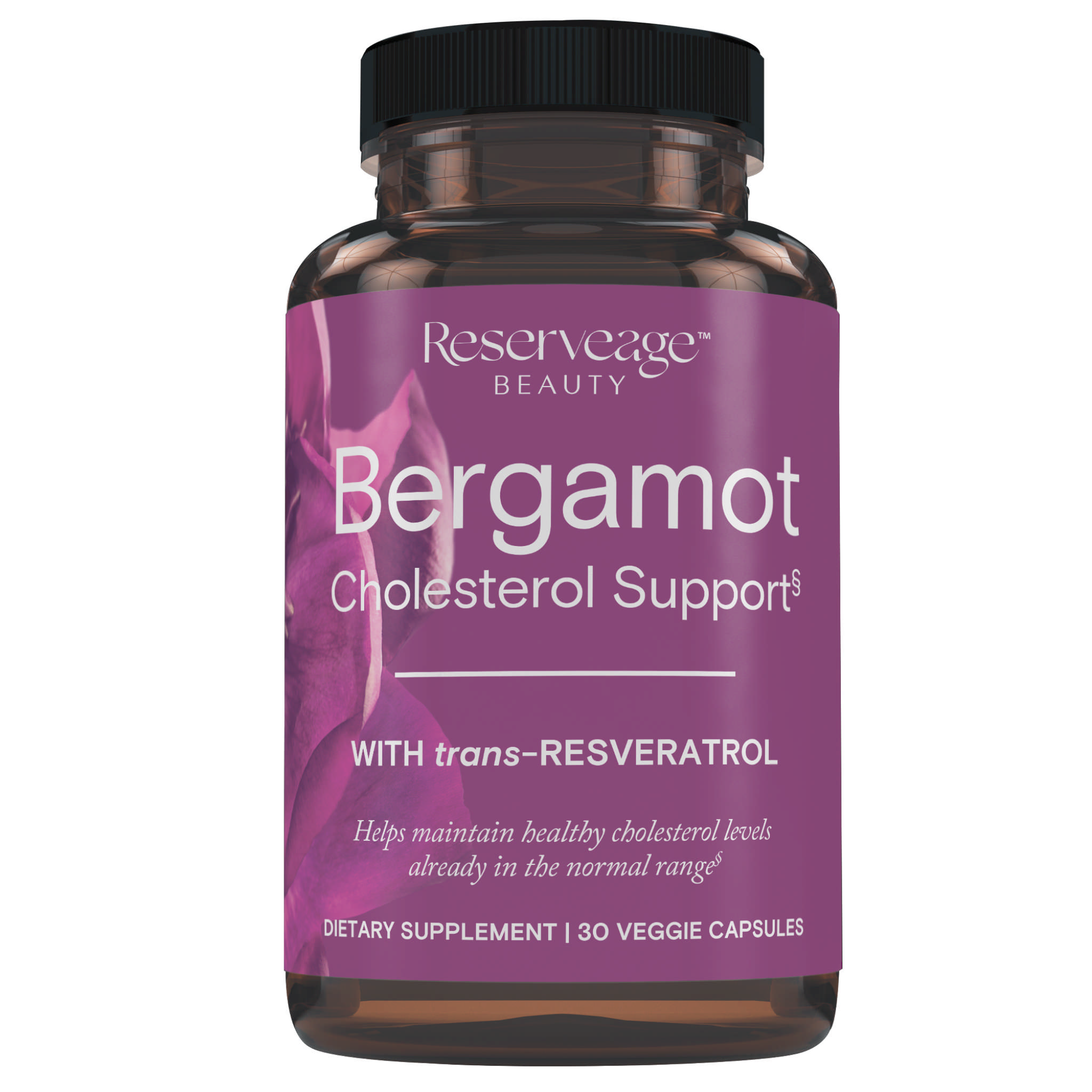 Reserveage Organics - Bergamot Cholestrl Sup W/Resv