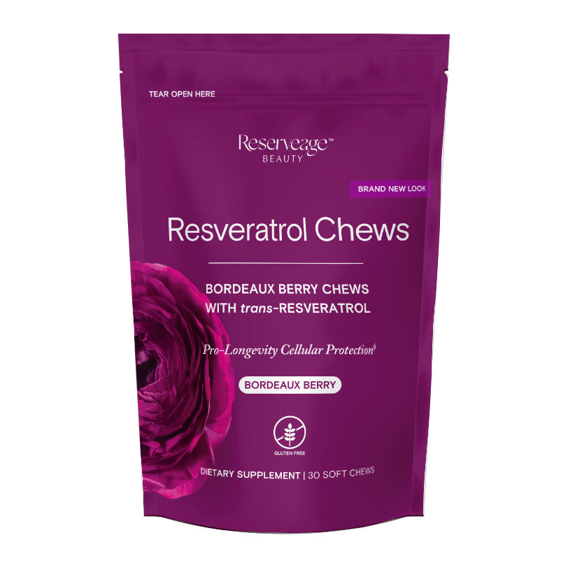 Reserveage Organics - Resveratrol Chews 60 mg