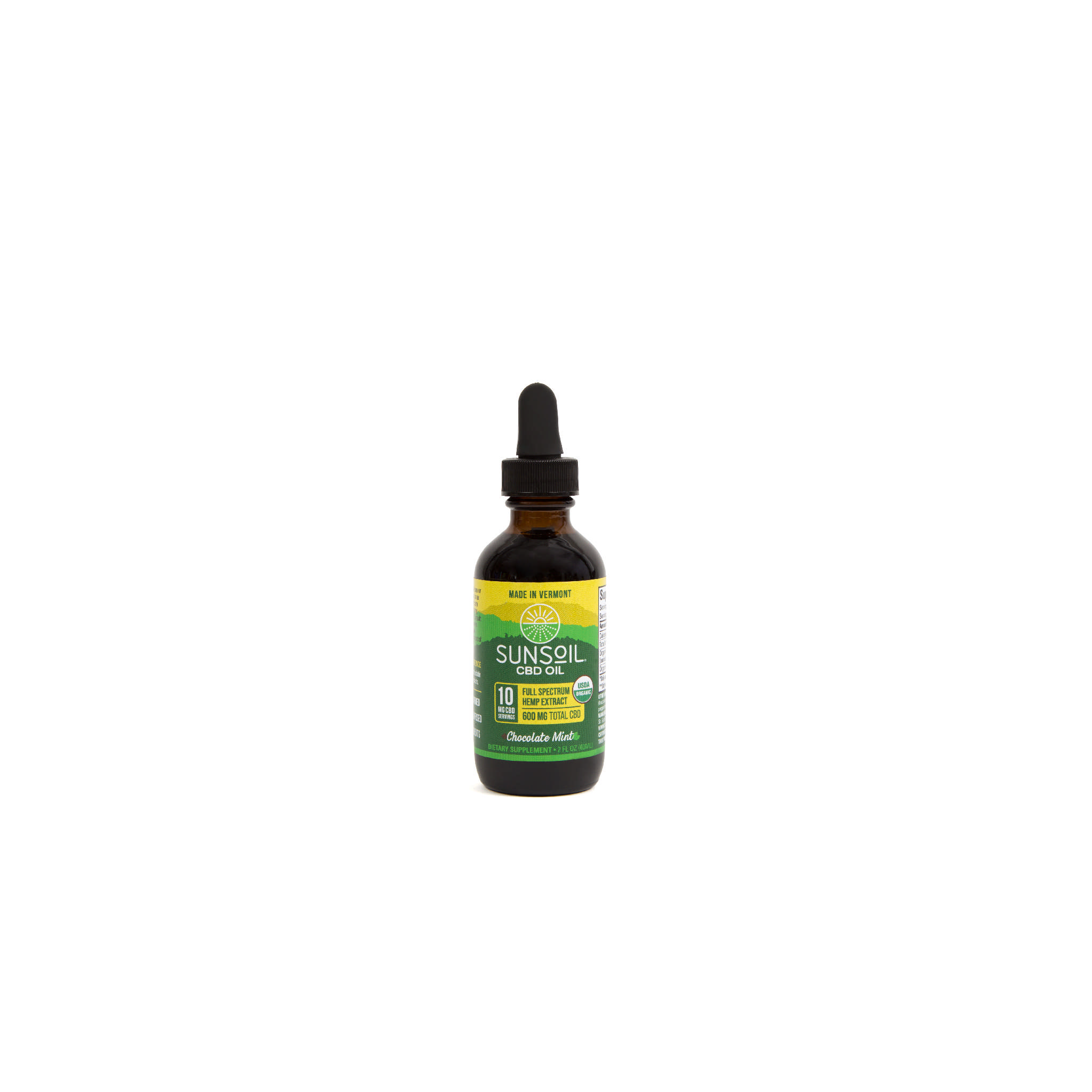 Sunsoil Cbd Oil - Cbd Oil 10 mg Choc Mint