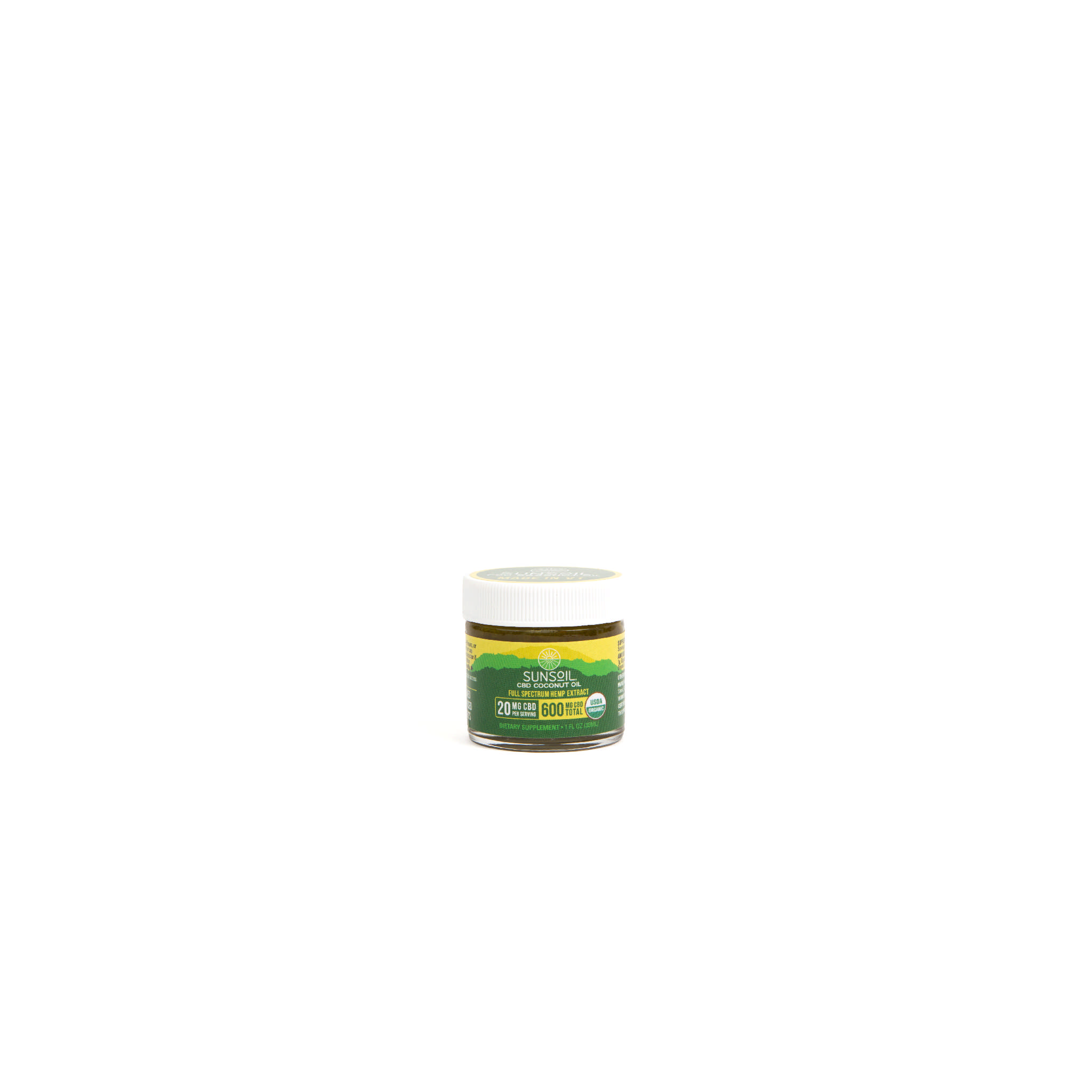 Sunsoil Cbd Oil - Cbd Oil Salve 20 mg Cocont Oil
