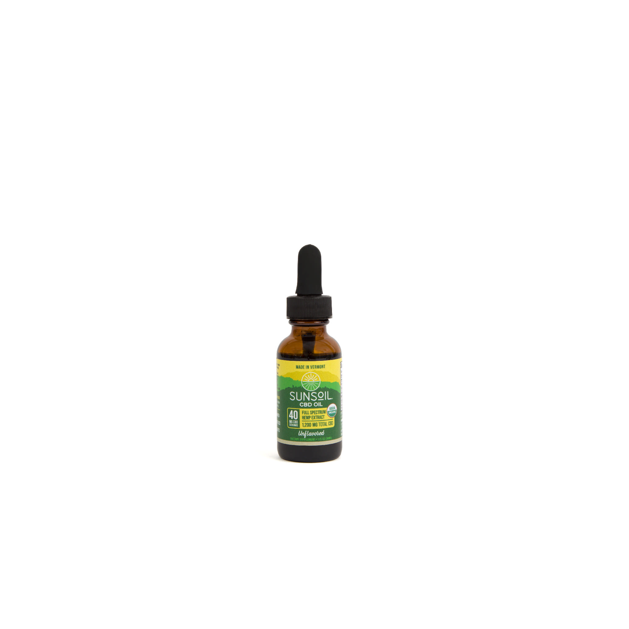 Sunsoil Cbd Oil - Cbd Oil 40 mg Unfl
