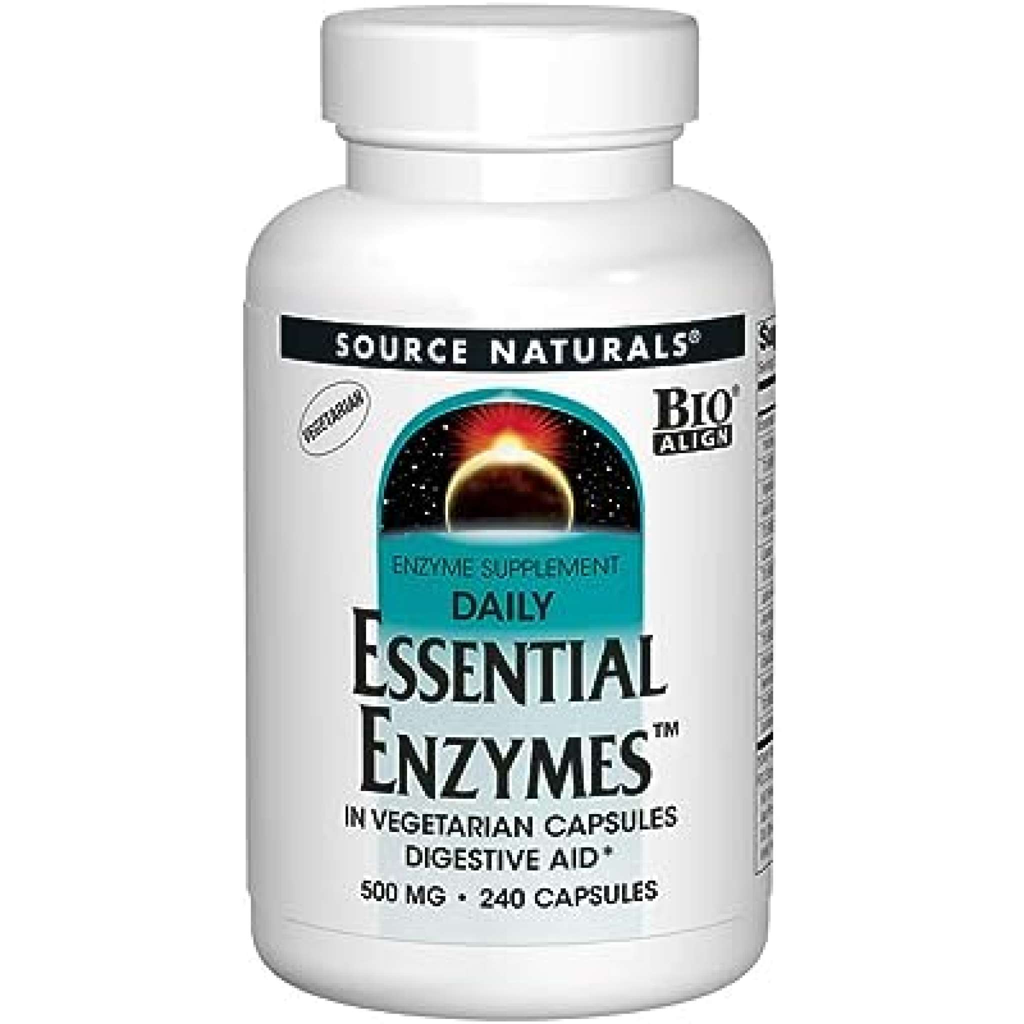 Source Naturals - Essential Enzymes 500