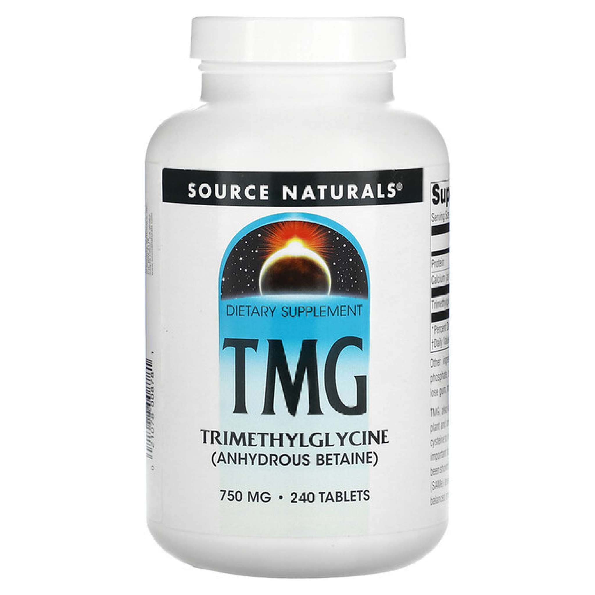 Source Naturals - Tmg Tri Methyl Glycine