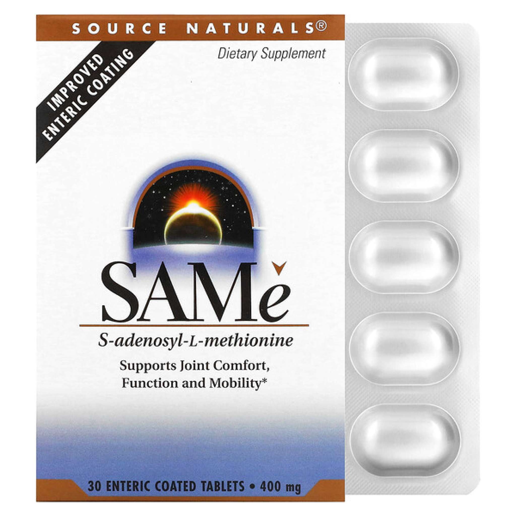 Source Naturals - Sam E 400 mg