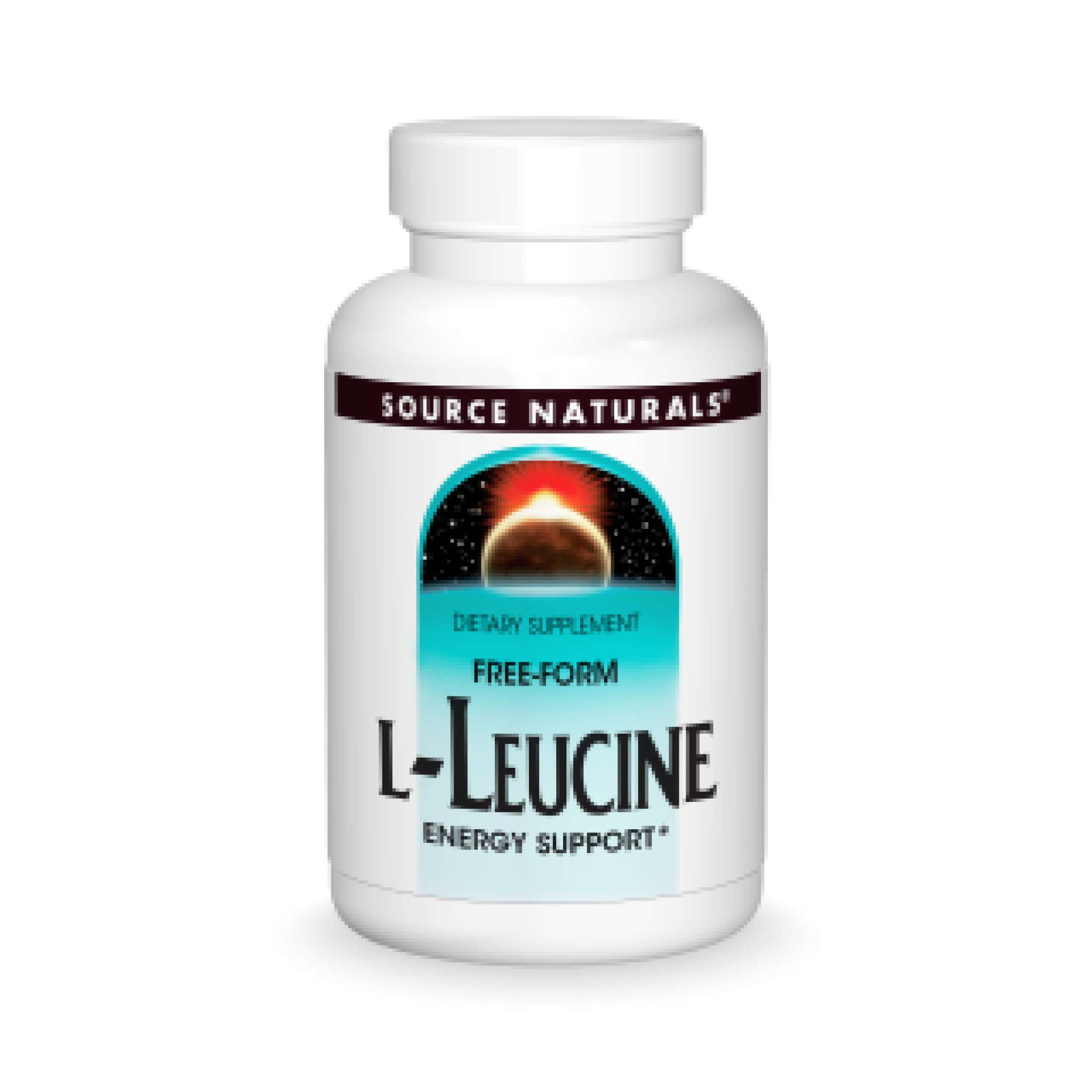Source Naturals - Leucine 500 mg