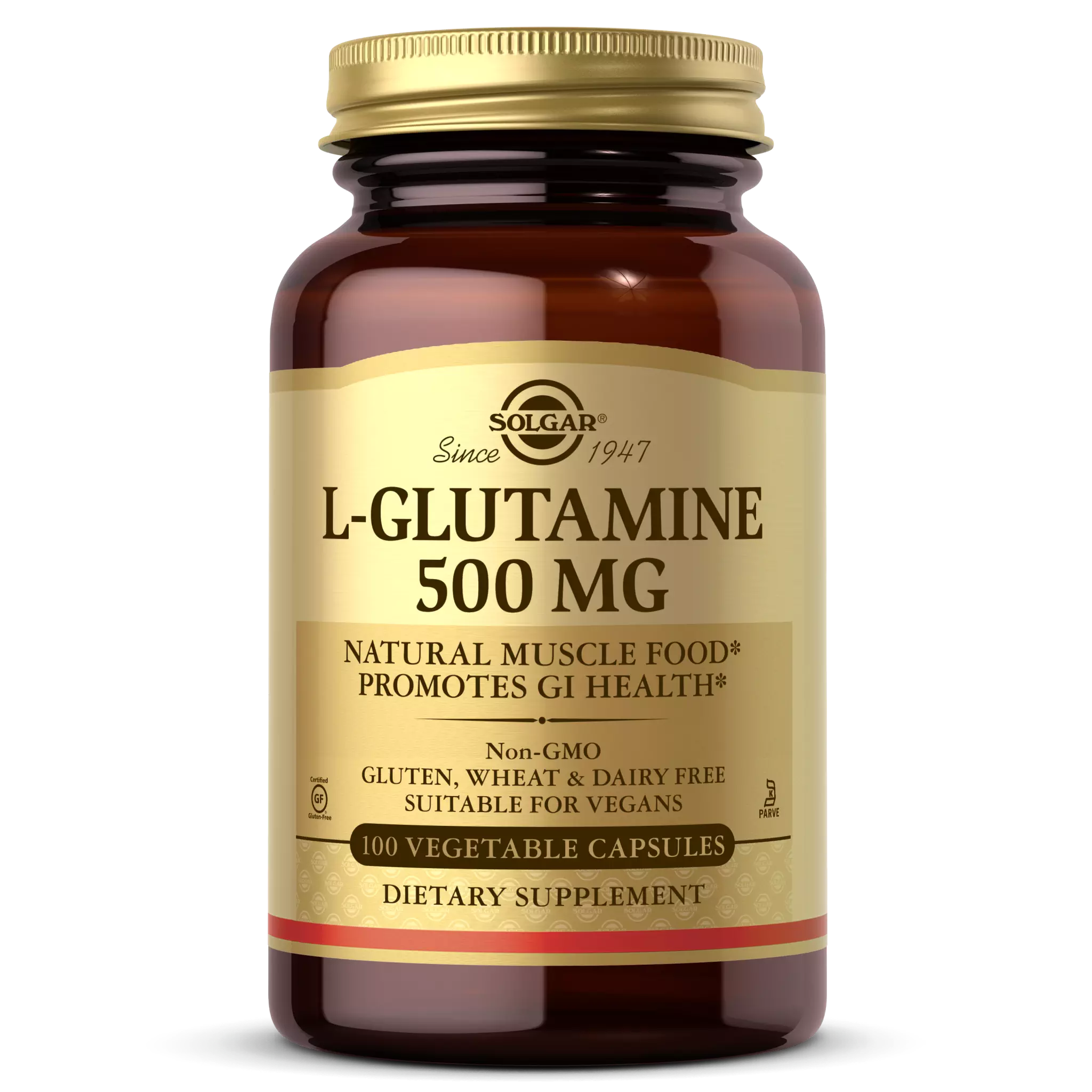 Solgar - Glutamine 500 cap