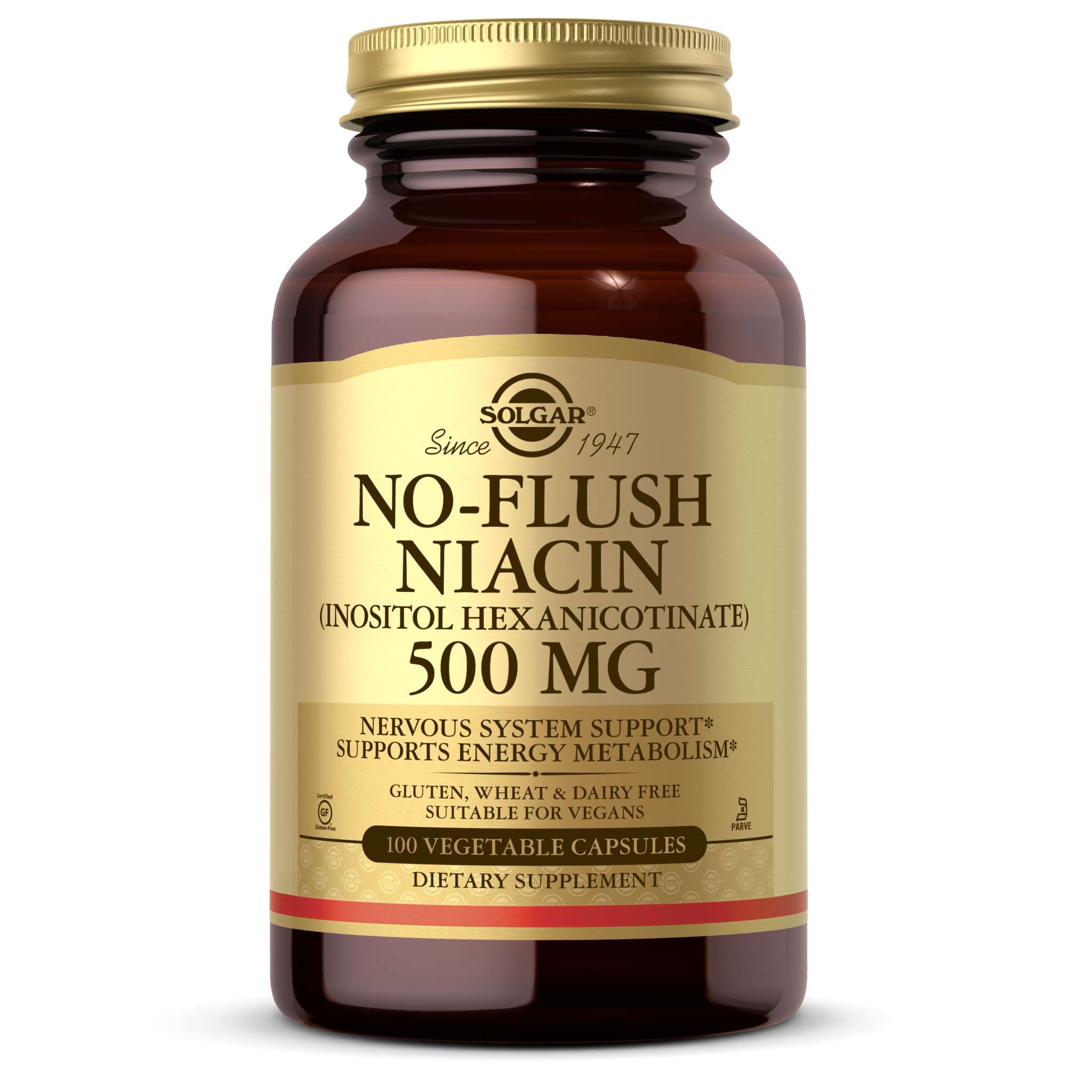 Solgar - Niacin 500 No Flush cap
