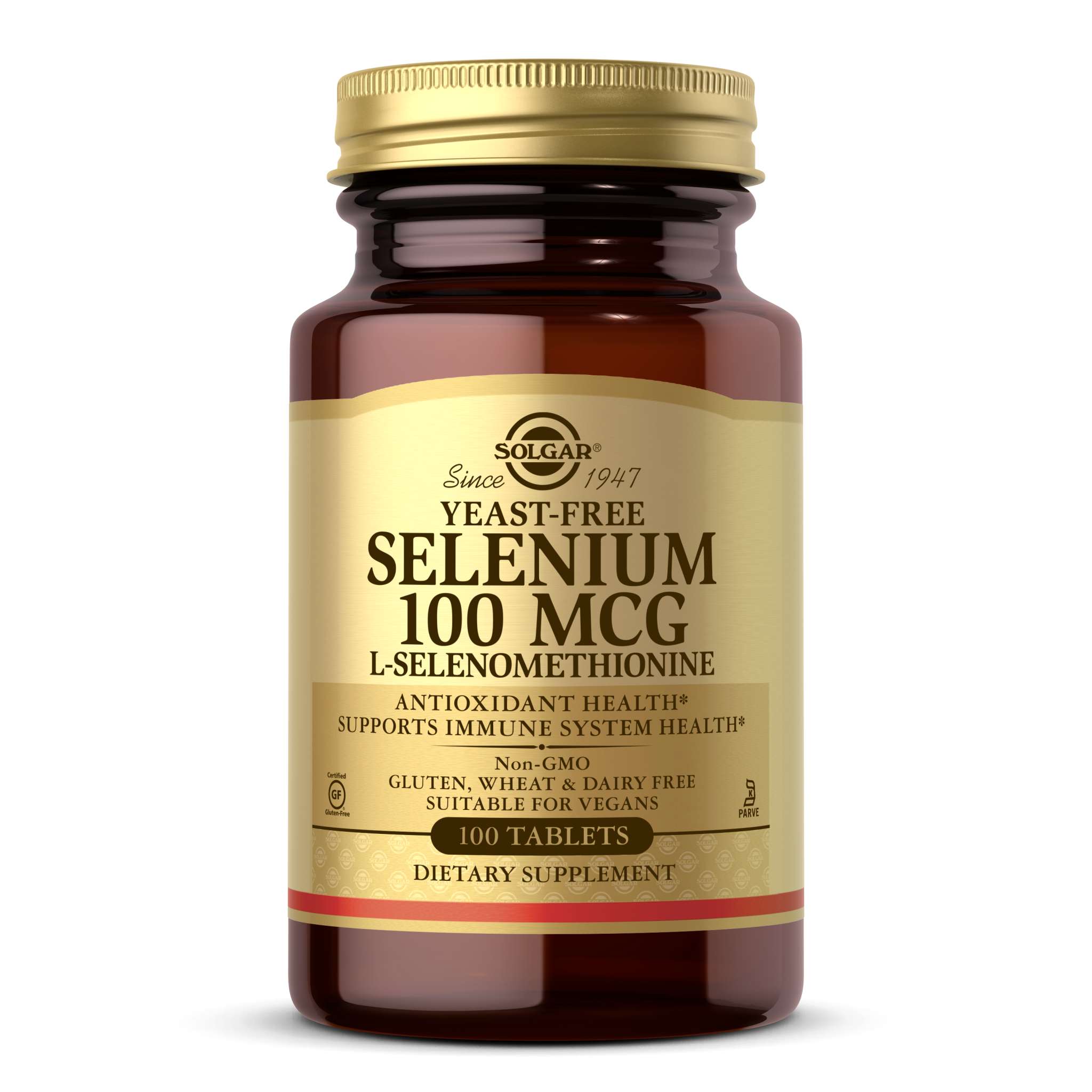 Solgar - Selenium 100 mcg Yeast Free
